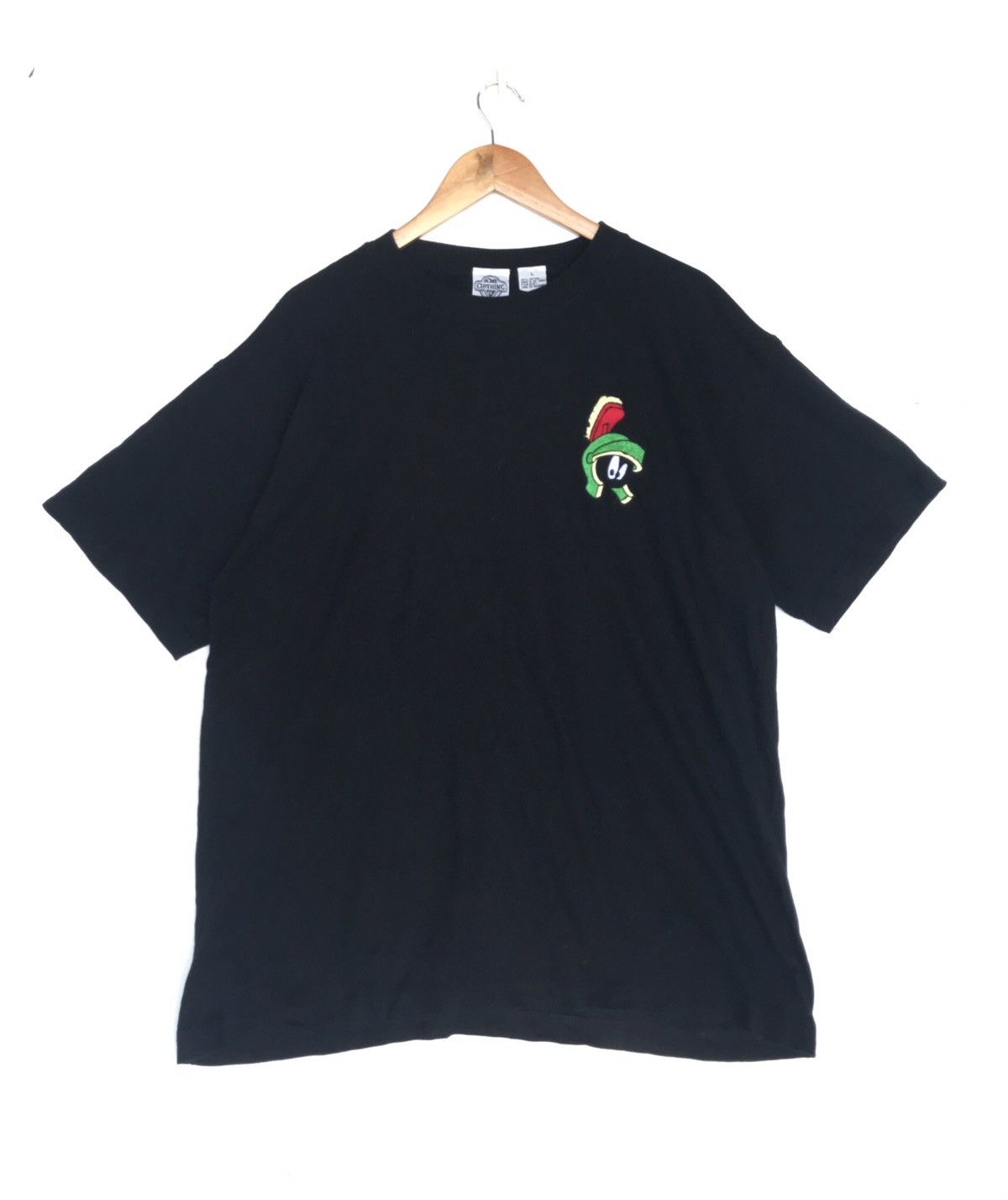 Cartoon Network × Disney Vintage 90s Marvin The Martian Tshirt Looney Tunes Size US L / EU 52-54 / 3 - 1 Thumbnail