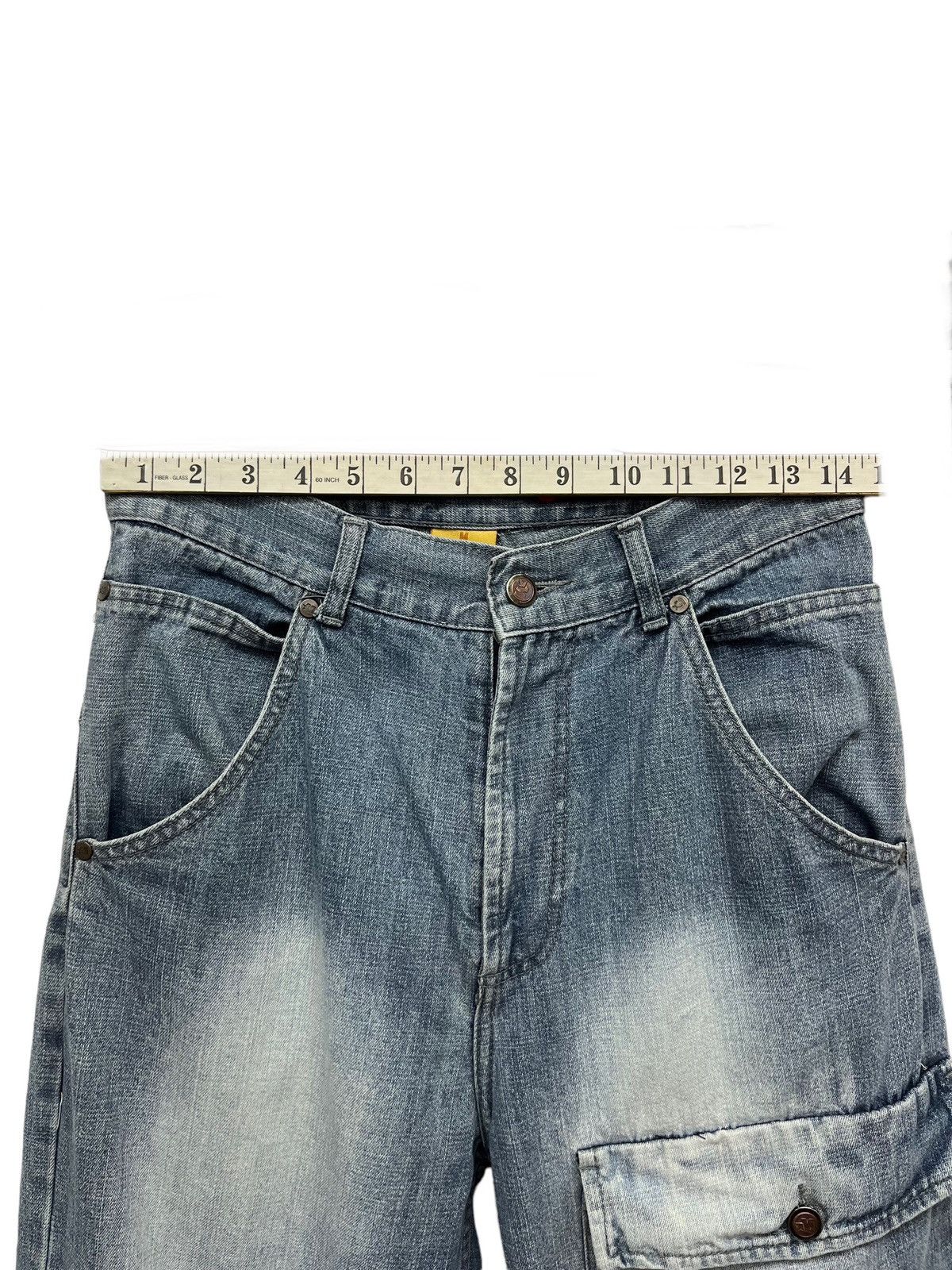 Mecca 🔥90’s MECCA Rap Skateboarding Baggy Denim JNCO Style Size US 29 - 12 Thumbnail