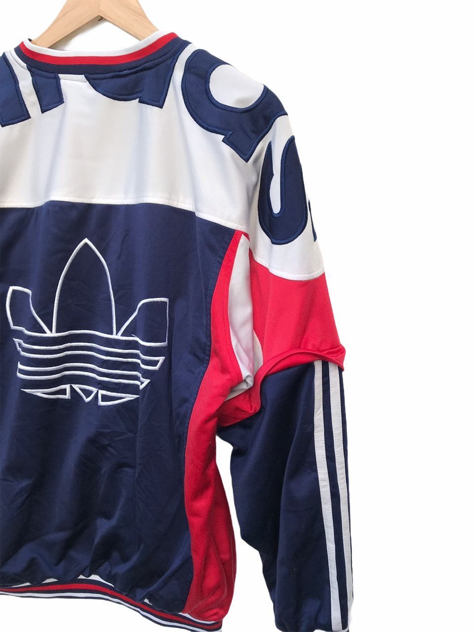 Adidas Vintage Adidas Streetwear Multicolour Trainer Jacket Size US L / EU 52-54 / 3 - 4 Thumbnail