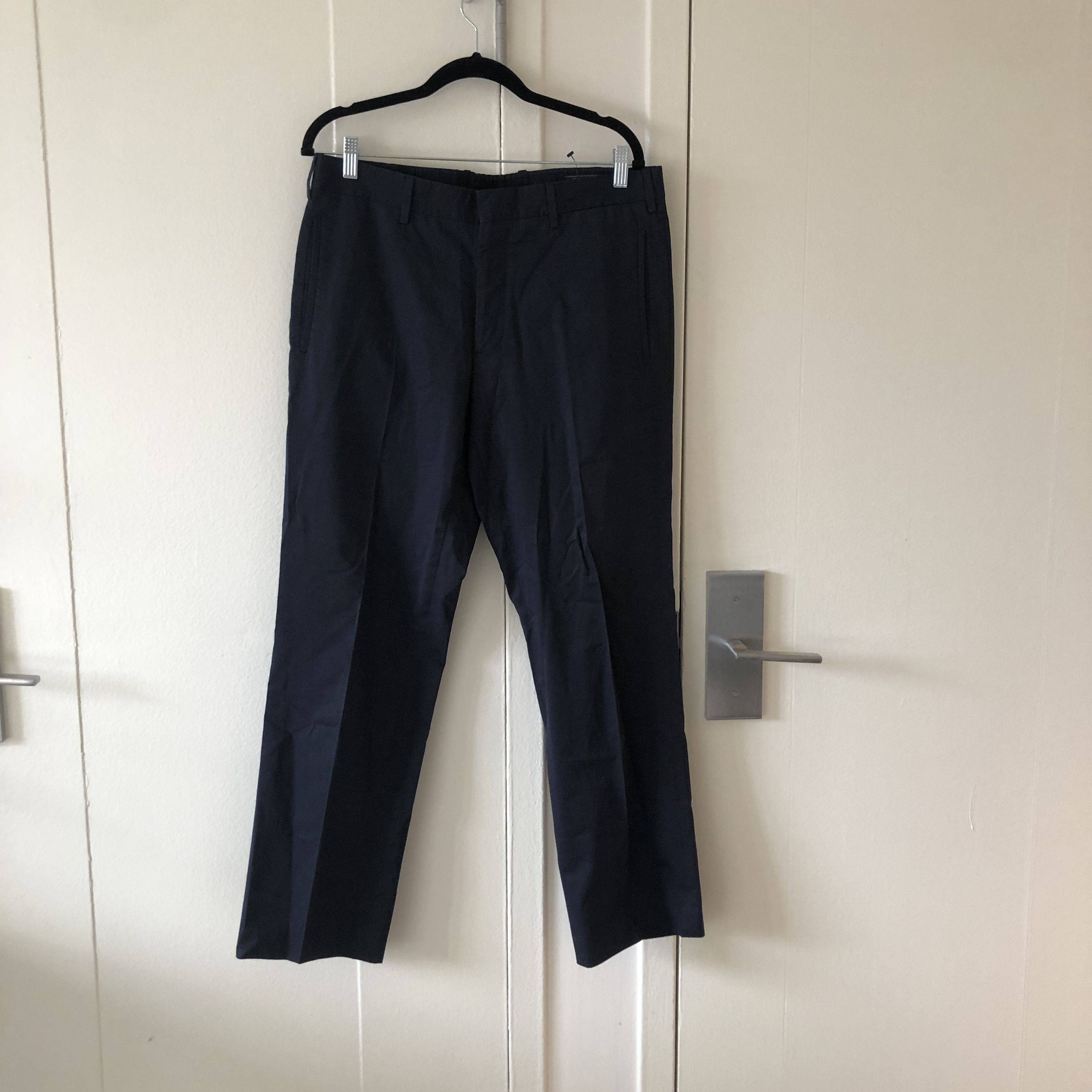 image of Prada Trousers in Navy, Men's (Size 34)