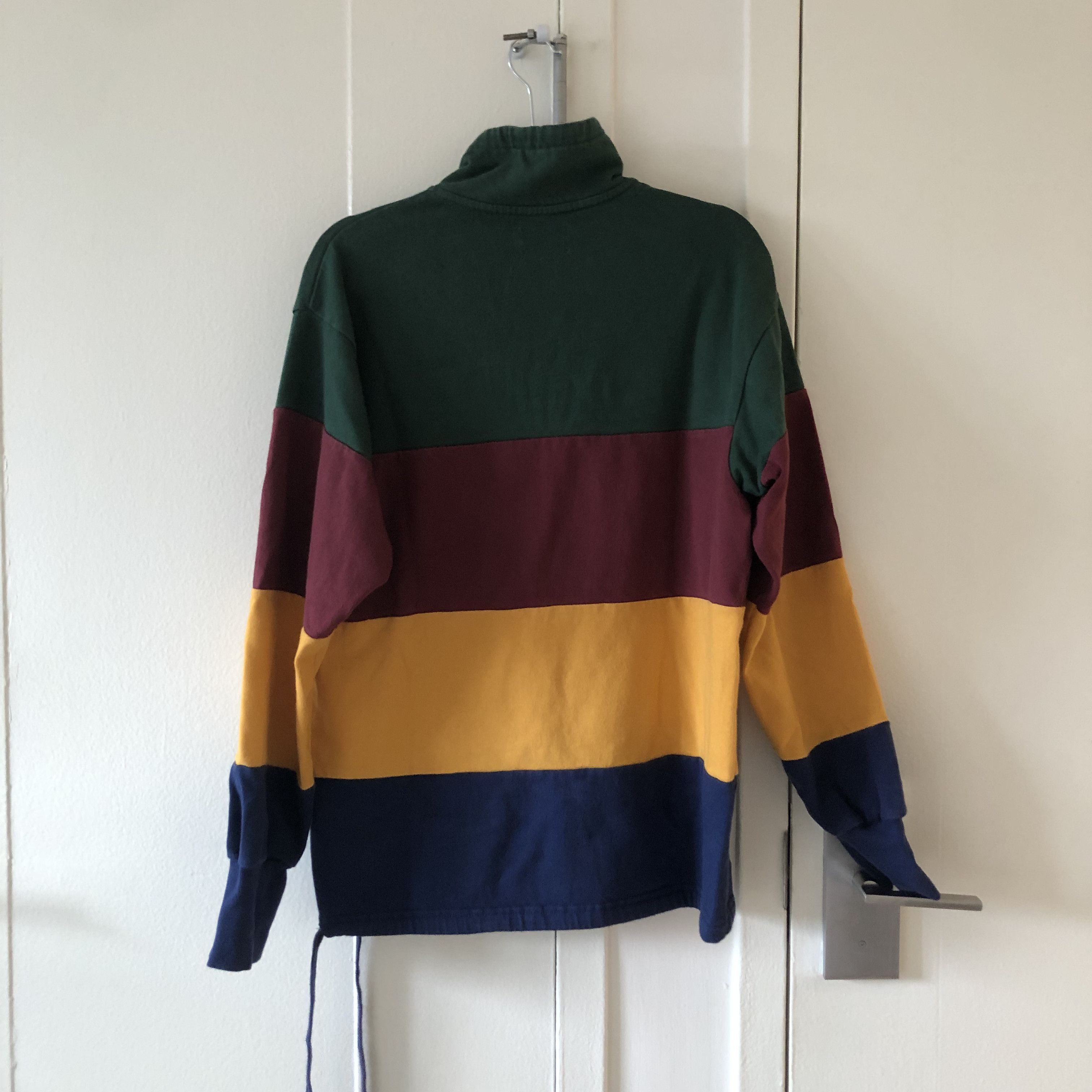 Aime Leon Dore Aime Leon Dore Striped Crest Logo Quarter Zip Size US S / EU 44-46 / 1 - 5 Thumbnail