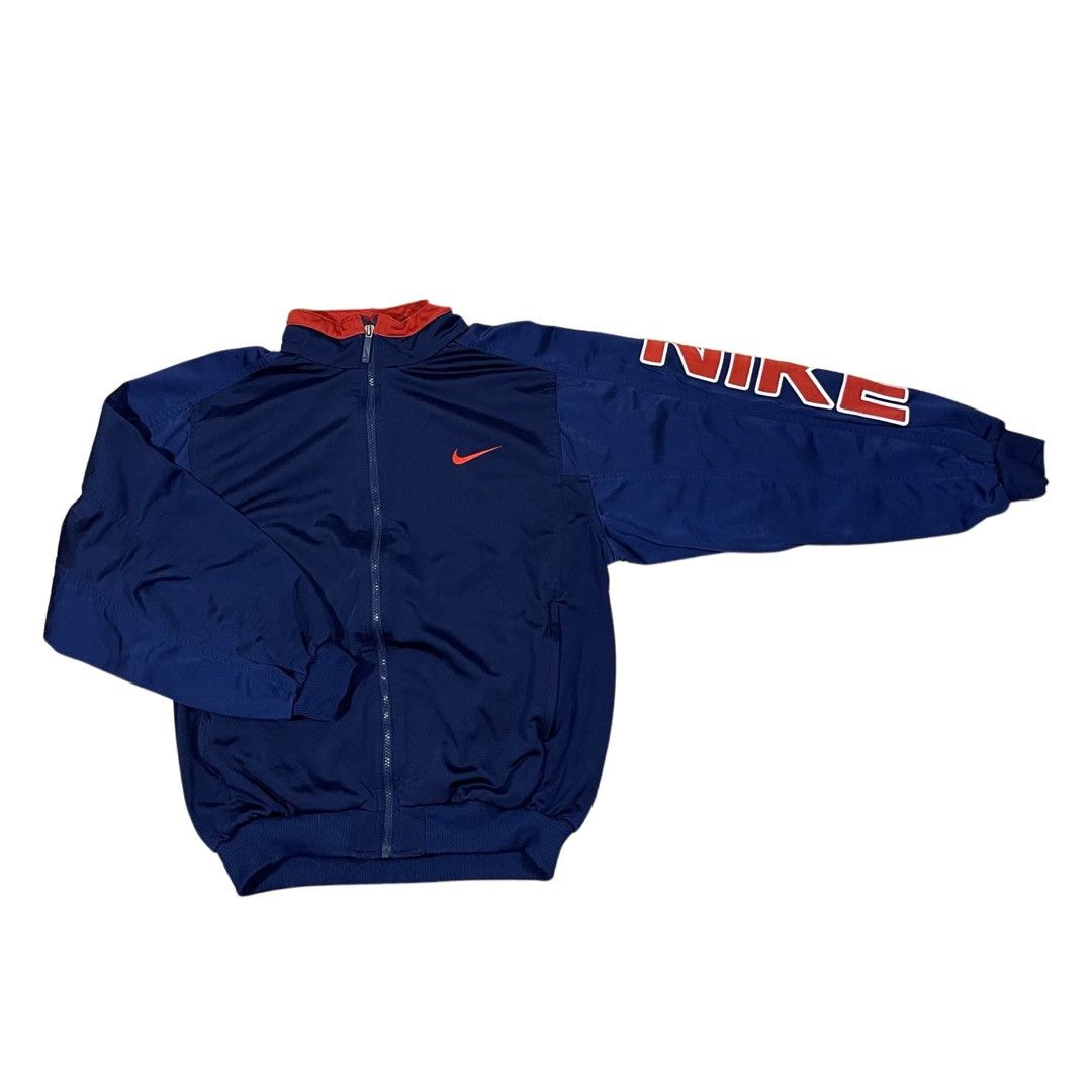 Nike Nike Vintage Track Top Big Logo Mens Size M Size US M / EU 48-50 / 2 - 2 Thumbnail