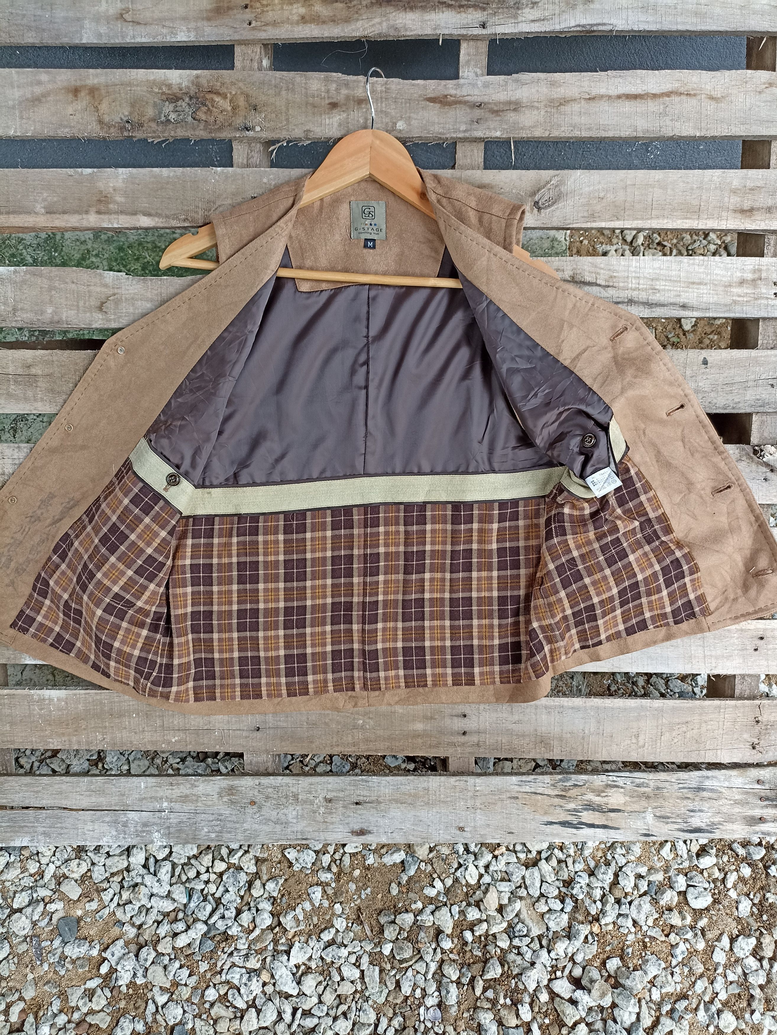 Japanese Brand × Vintage Vintage G stage faux suede vest Size US M / EU 48-50 / 2 - 4 Thumbnail