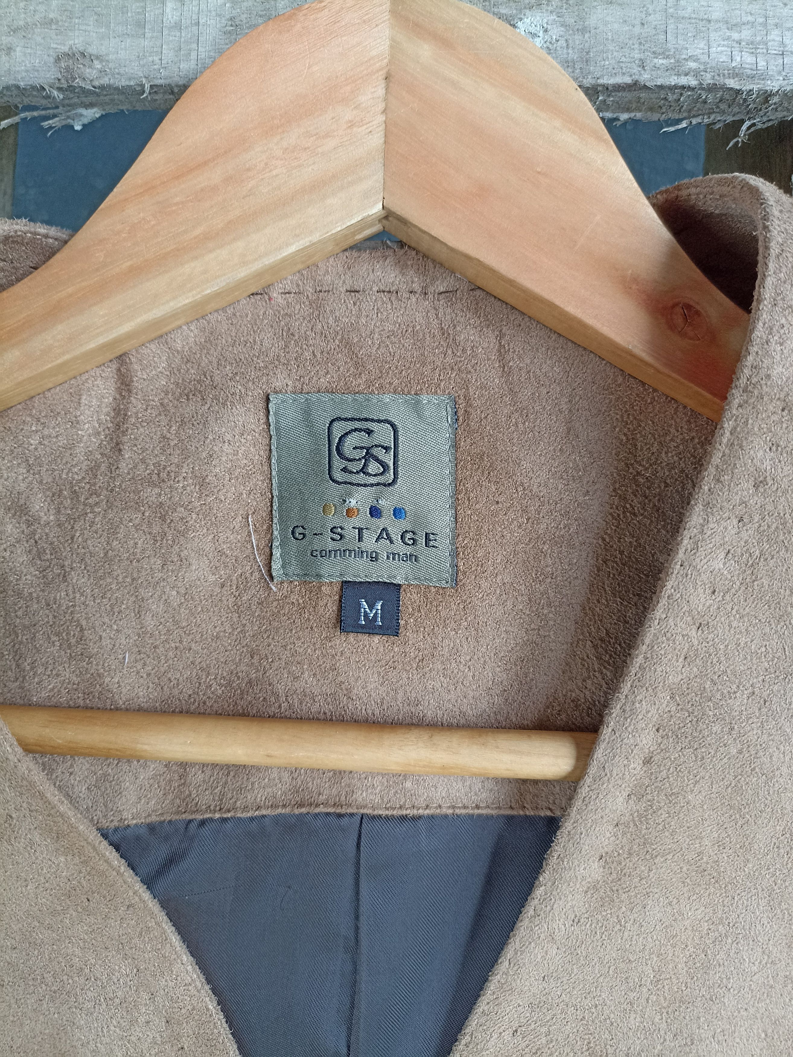 Japanese Brand × Vintage Vintage G stage faux suede vest Size US M / EU 48-50 / 2 - 6 Thumbnail