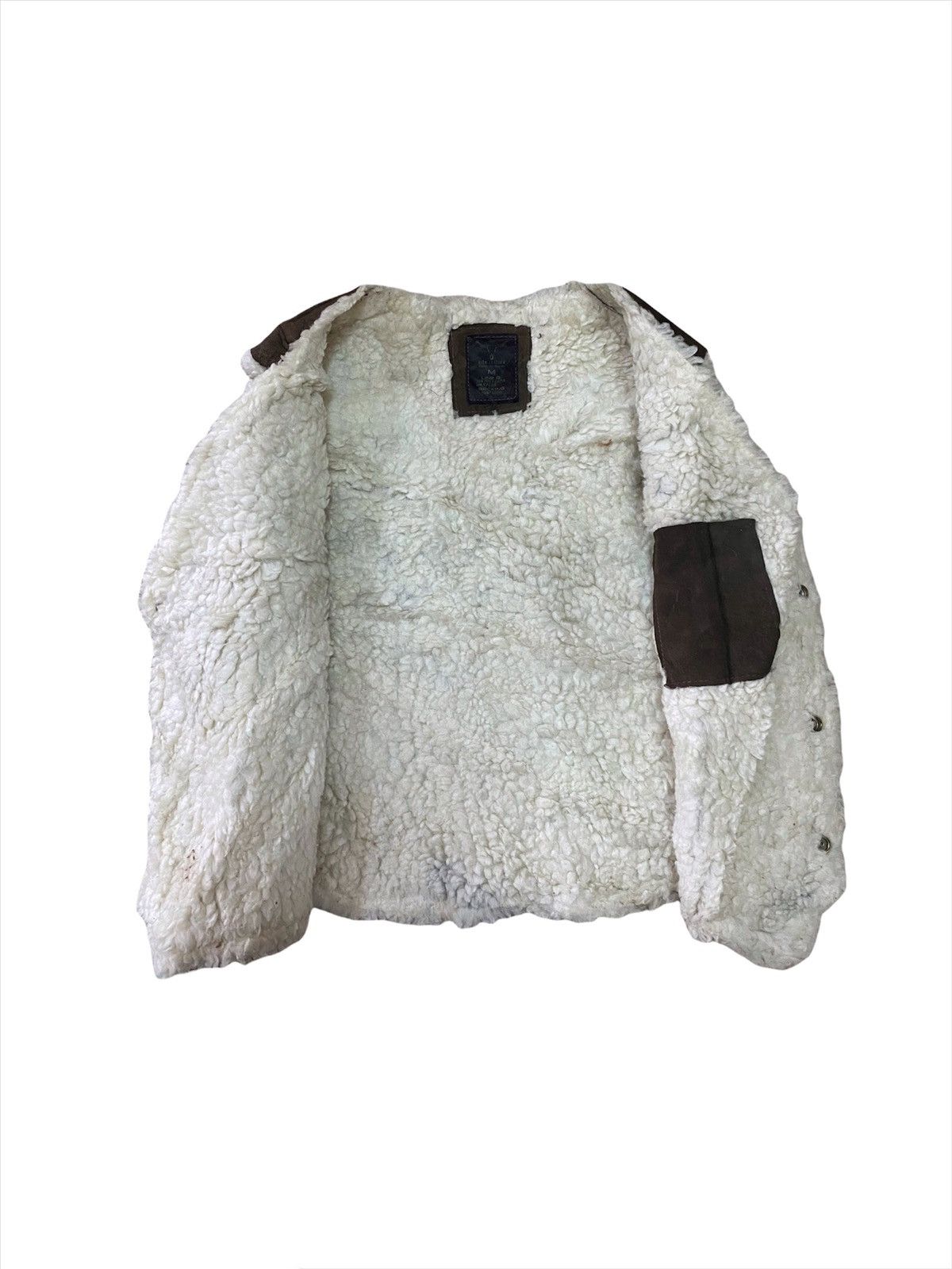 Leather Faur Fur Patchwork Leather Vest Size US M / EU 48-50 / 2 - 4 Thumbnail
