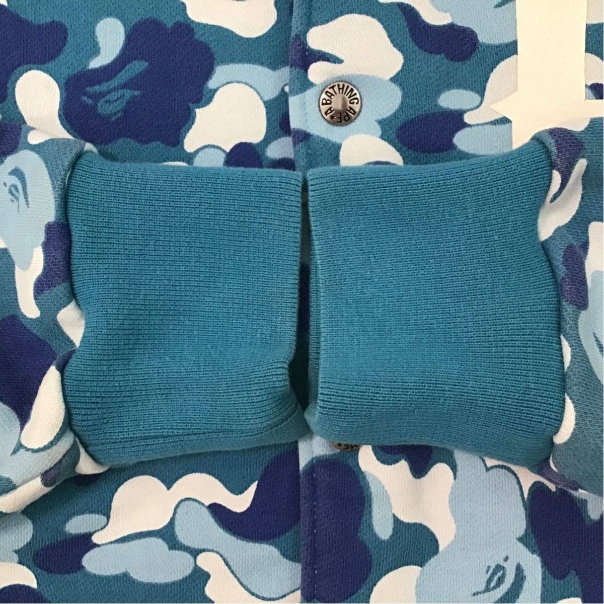 Bape BAPE ABC camo blue sweat varsity jacket bomber Size US M / EU 48-50 / 2 - 5 Thumbnail
