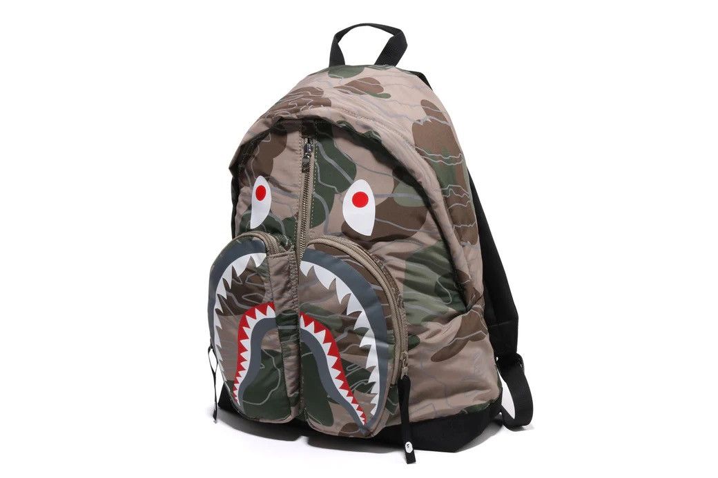 Bape Camo Shark Daypack