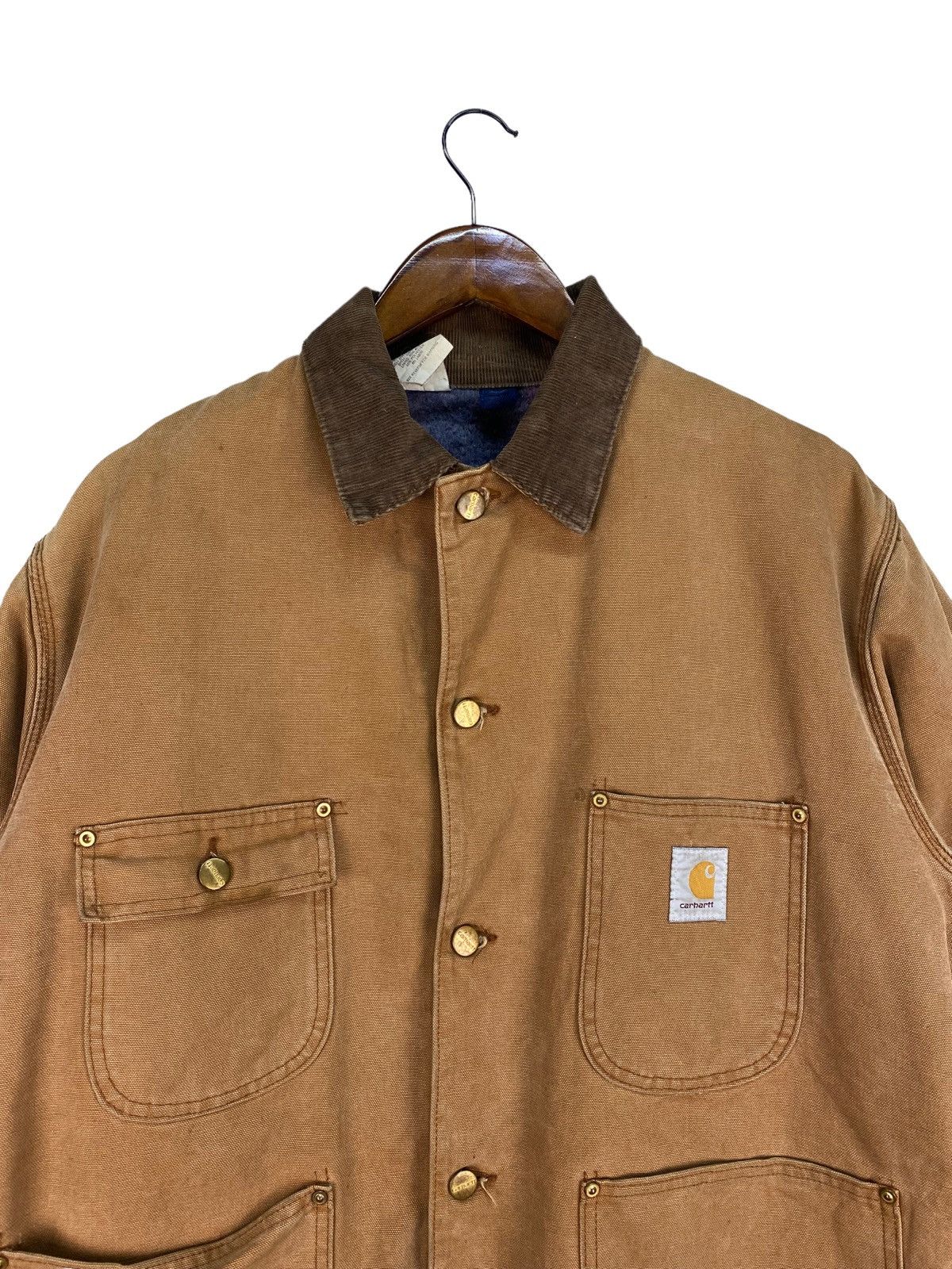 Carhartt Vintage 90s Carhatt Chroe Jacket Size US XL / EU 56 / 4 - 2 Thumbnail