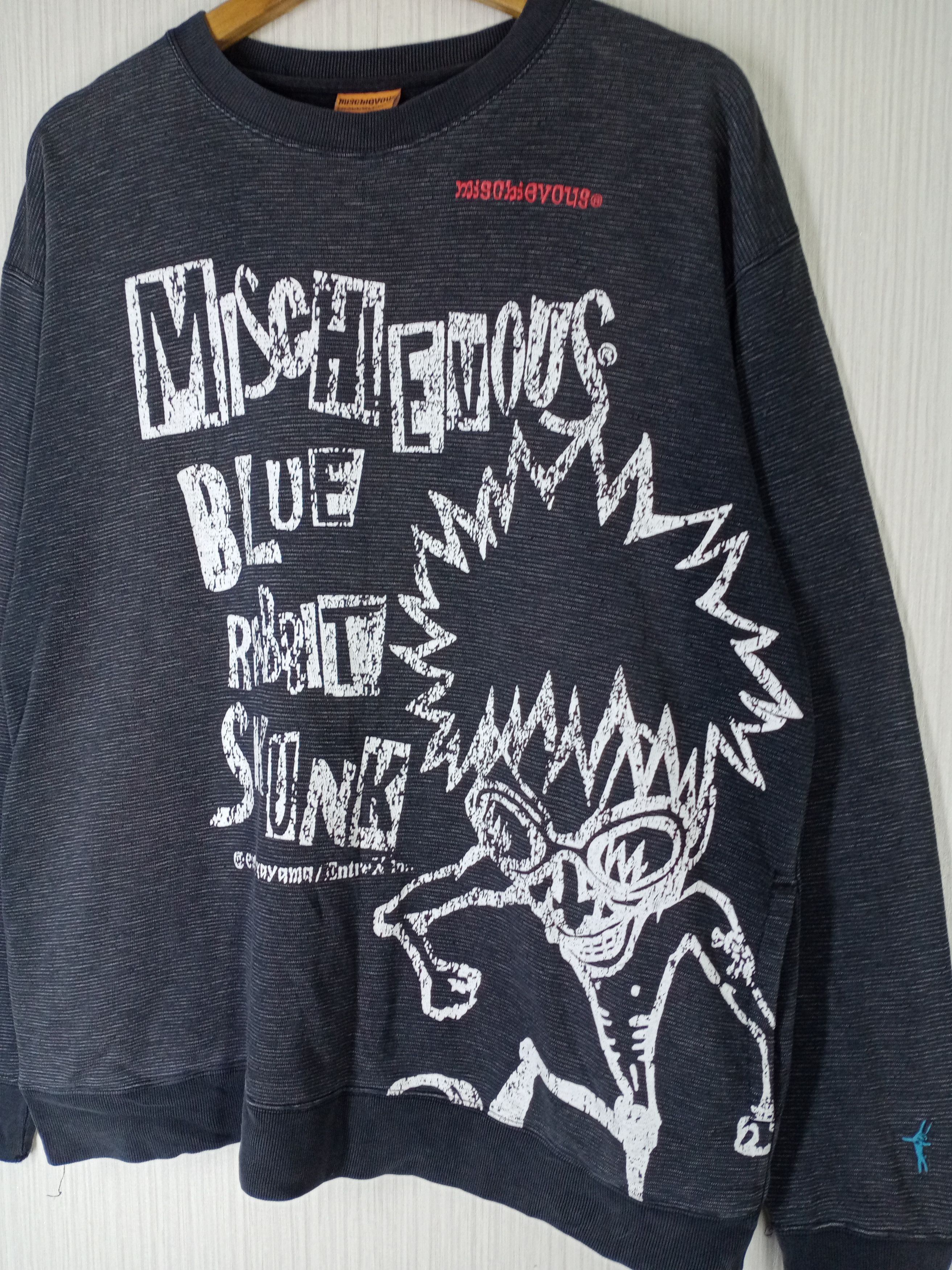 Japanese Brand Rare Vintage Mischievous Skunk Sweatshirt Size US M / EU 48-50 / 2 - 3 Thumbnail