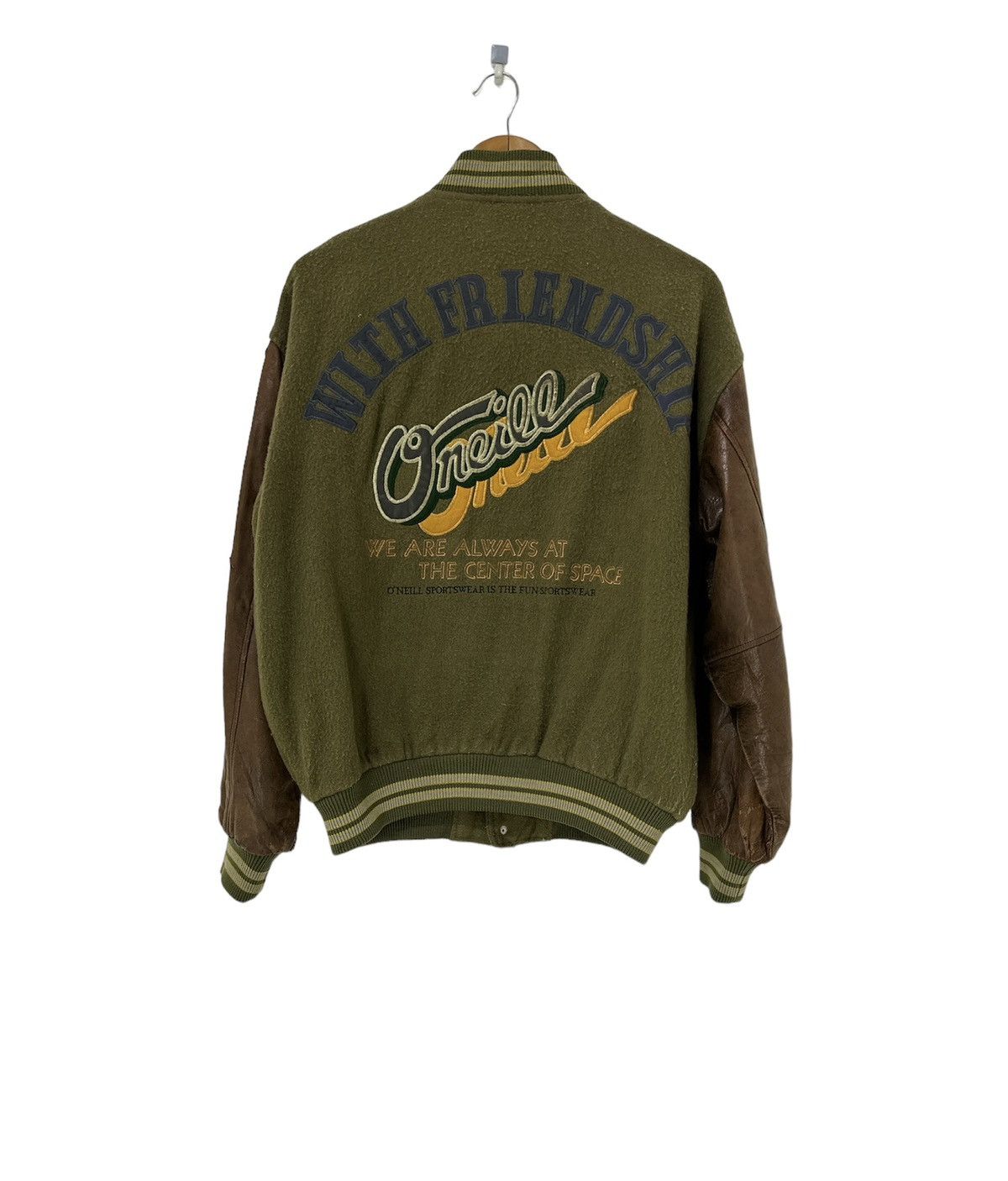 O'Neill Vintage Oneill the Oneill Varsity Jacket With Friendship Size US L / EU 52-54 / 3 - 1 Thumbnail