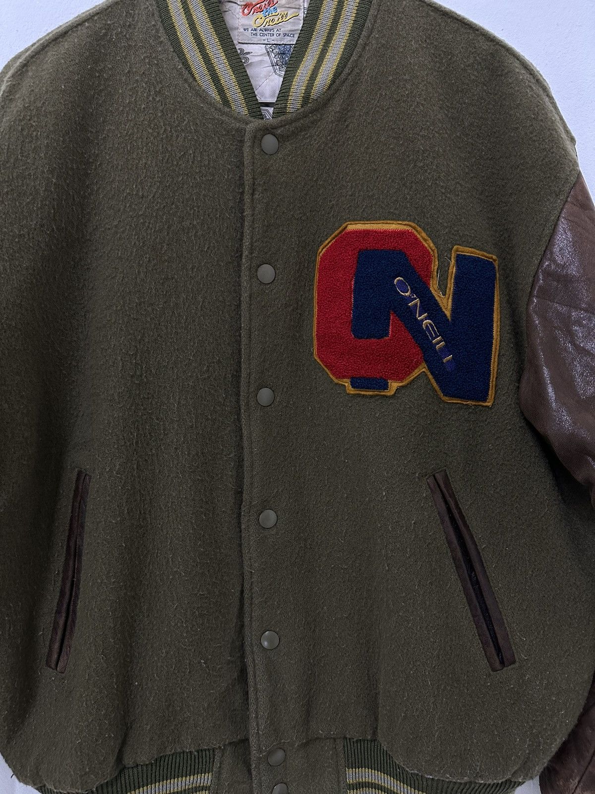 O'Neill Vintage Oneill the Oneill Varsity Jacket With Friendship Size US L / EU 52-54 / 3 - 5 Thumbnail