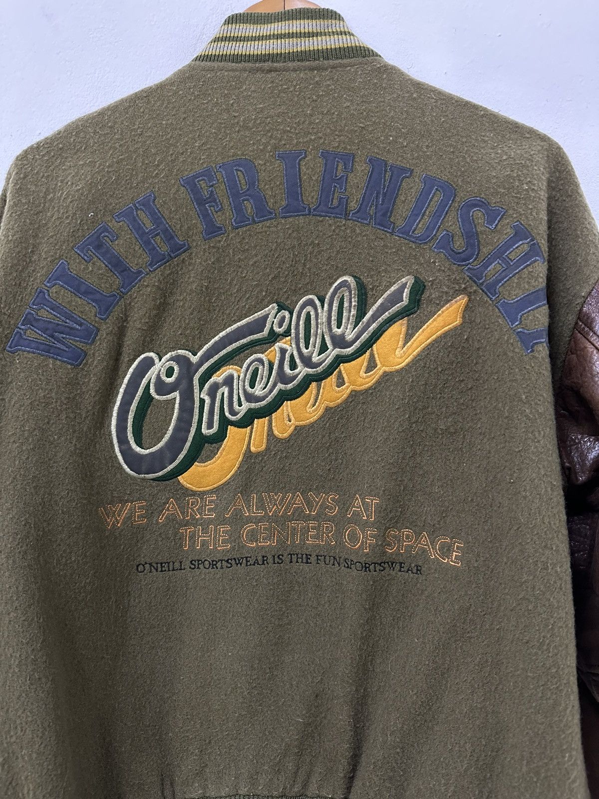 O'Neill Vintage Oneill the Oneill Varsity Jacket With Friendship Size US L / EU 52-54 / 3 - 10 Thumbnail