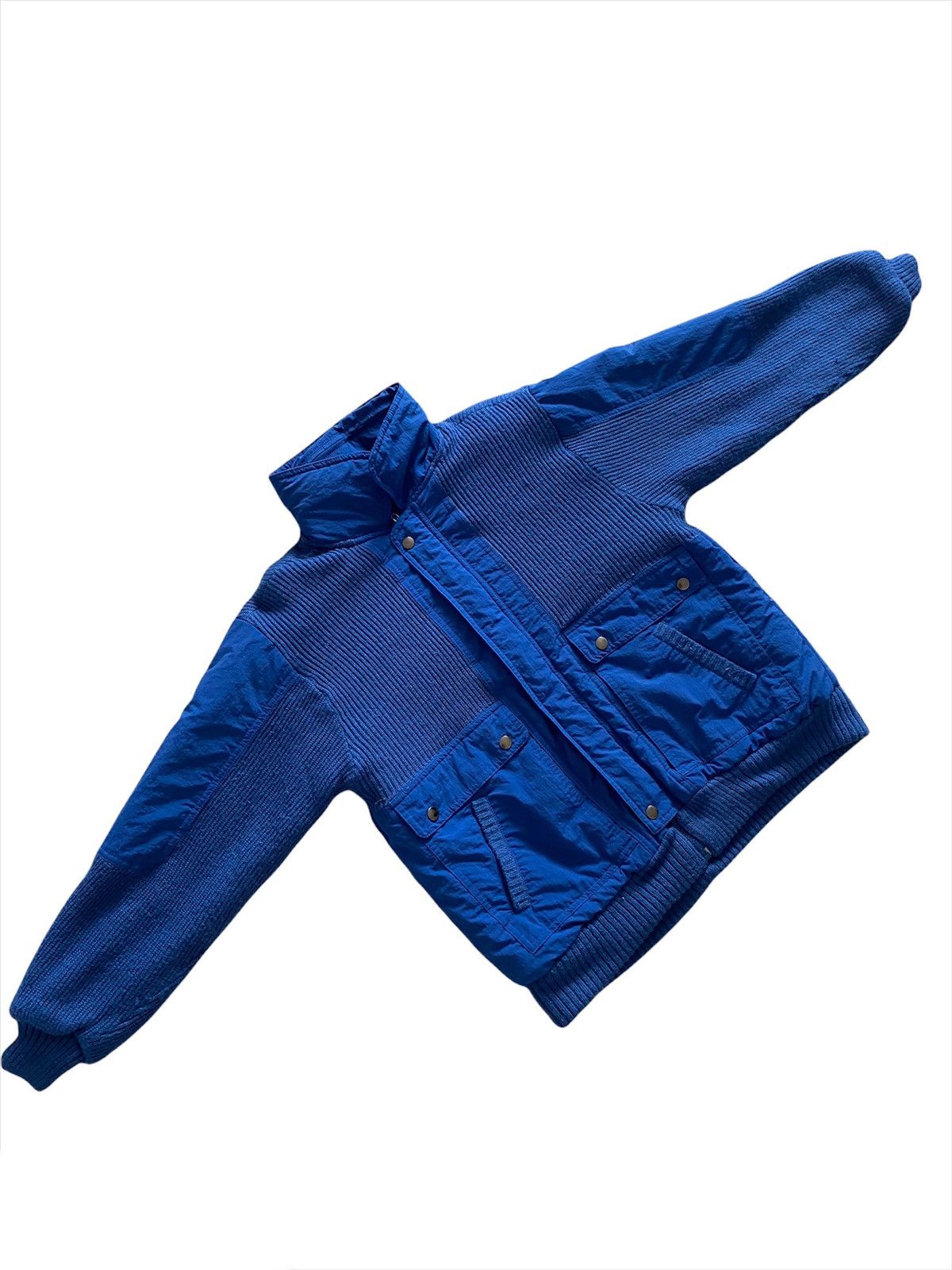 Indigo × Japanese Brand × Takashi Murakami Takashimaya Bomber Jacket two tone nice Designer Size US M / EU 48-50 / 2 - 6 Thumbnail