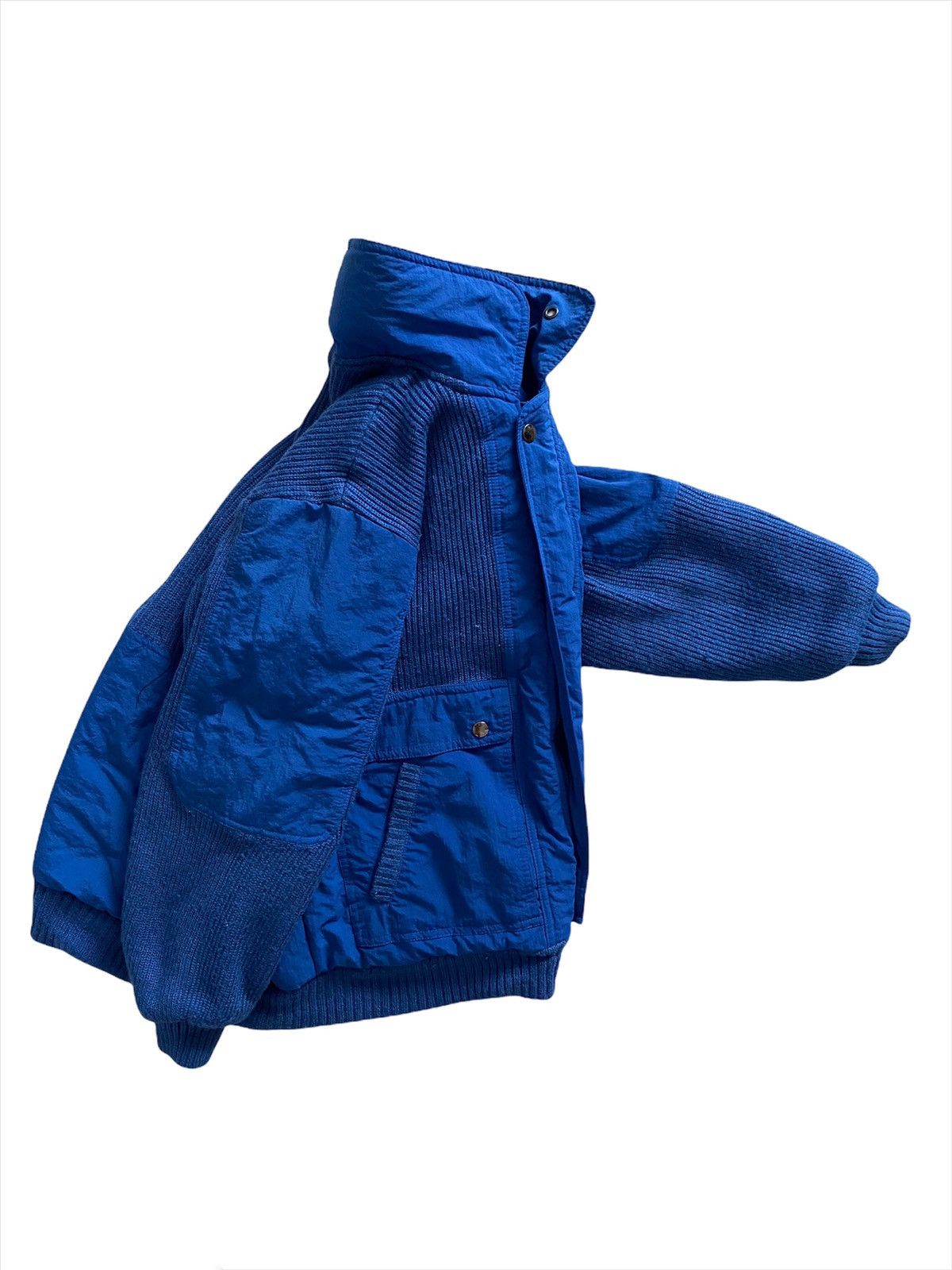 Indigo × Japanese Brand × Takashi Murakami Takashimaya Bomber Jacket two tone nice Designer Size US M / EU 48-50 / 2 - 12 Thumbnail