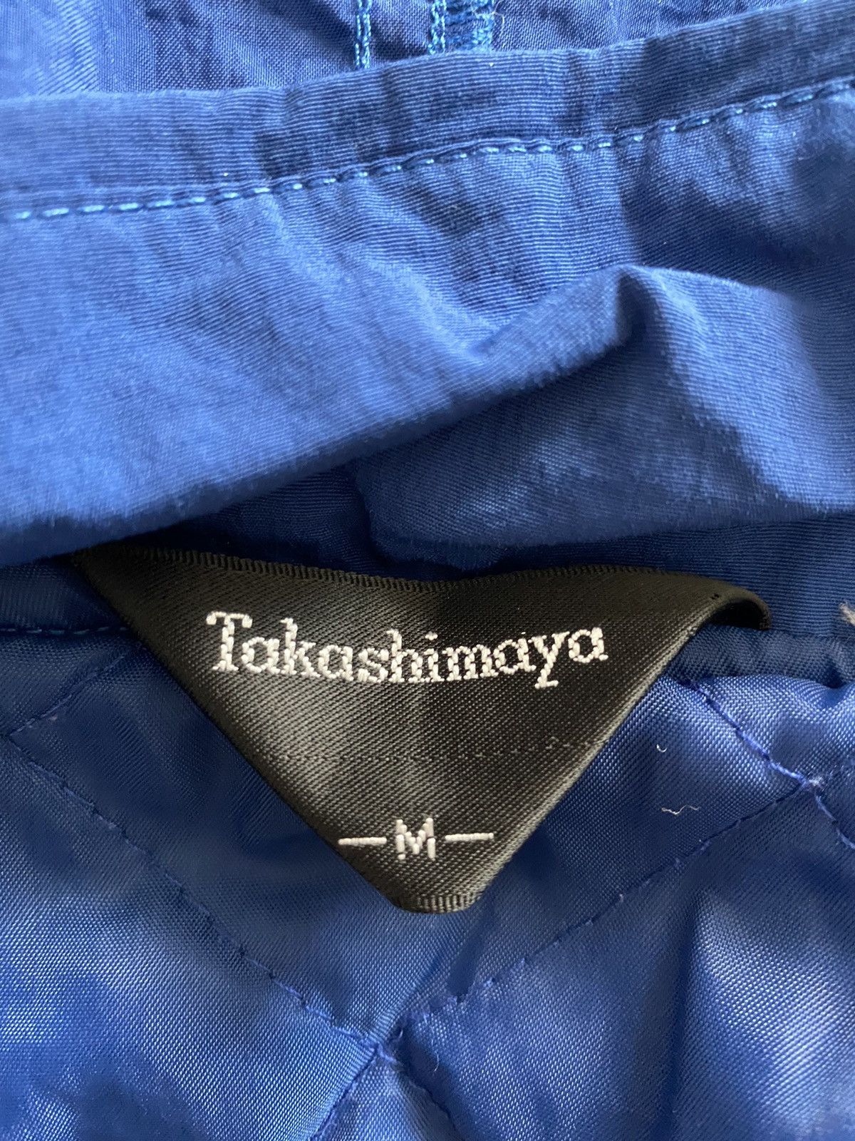 Indigo × Japanese Brand × Takashi Murakami Takashimaya Bomber Jacket two tone nice Designer Size US M / EU 48-50 / 2 - 16 Thumbnail