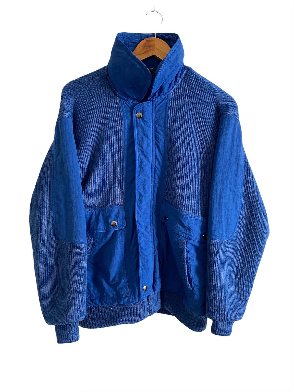 Indigo × Japanese Brand × Takashi Murakami Takashimaya Bomber Jacket two tone nice Designer Size US M / EU 48-50 / 2 - 3 Thumbnail