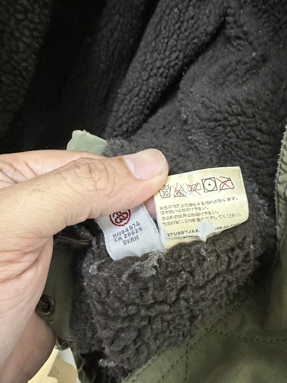Stussy Vintage Stussy Parka Military Design Olive Army Size US L / EU 52-54 / 3 - 10 Thumbnail