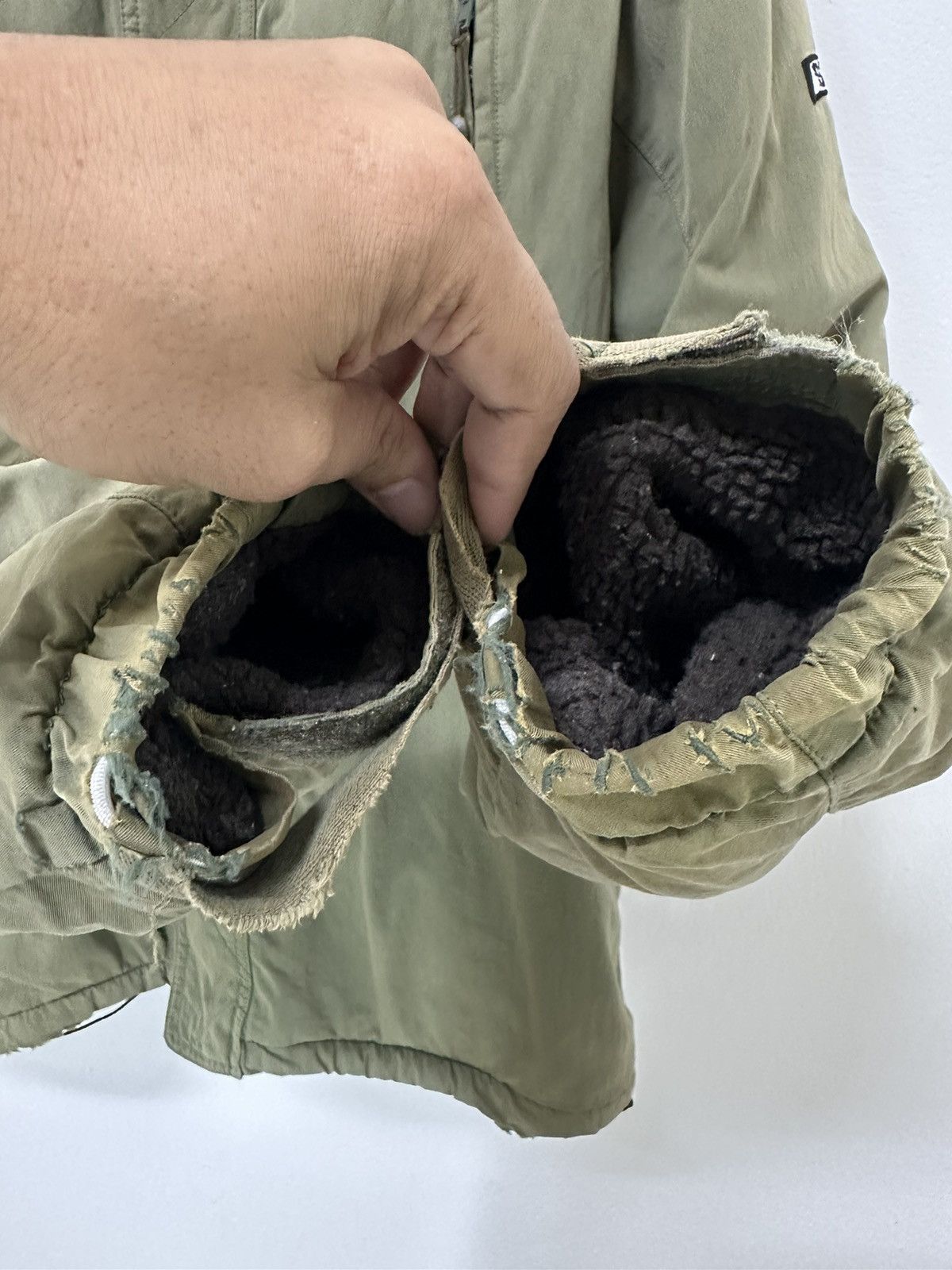Stussy Vintage Stussy Parka Military Design Olive Army Size US L / EU 52-54 / 3 - 5 Thumbnail