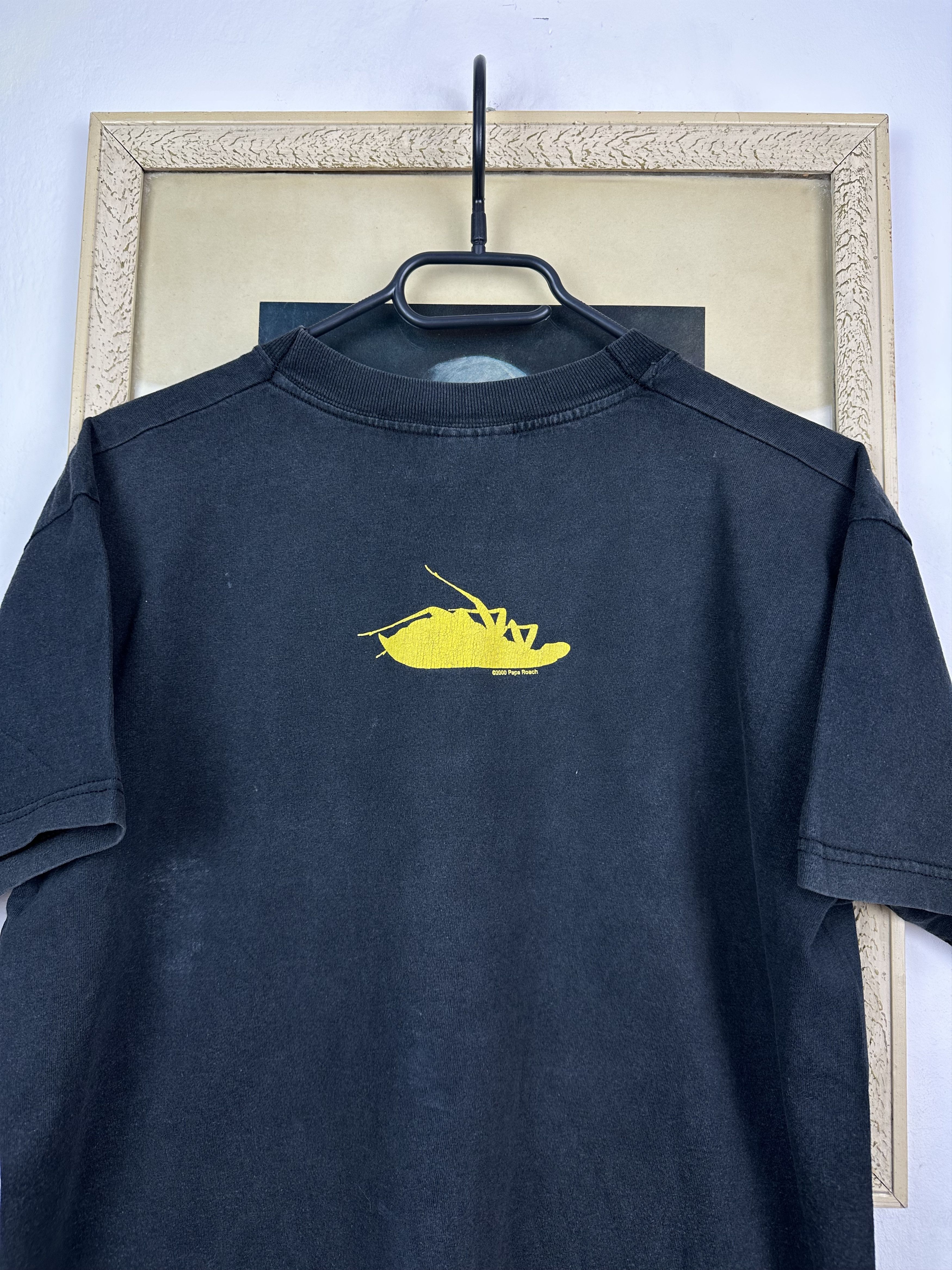 Band Tees × Vintage Vintage Papa Roach Band Tour Tee Shirt Rare Y2K Hype Size US M / EU 48-50 / 2 - 10 Thumbnail