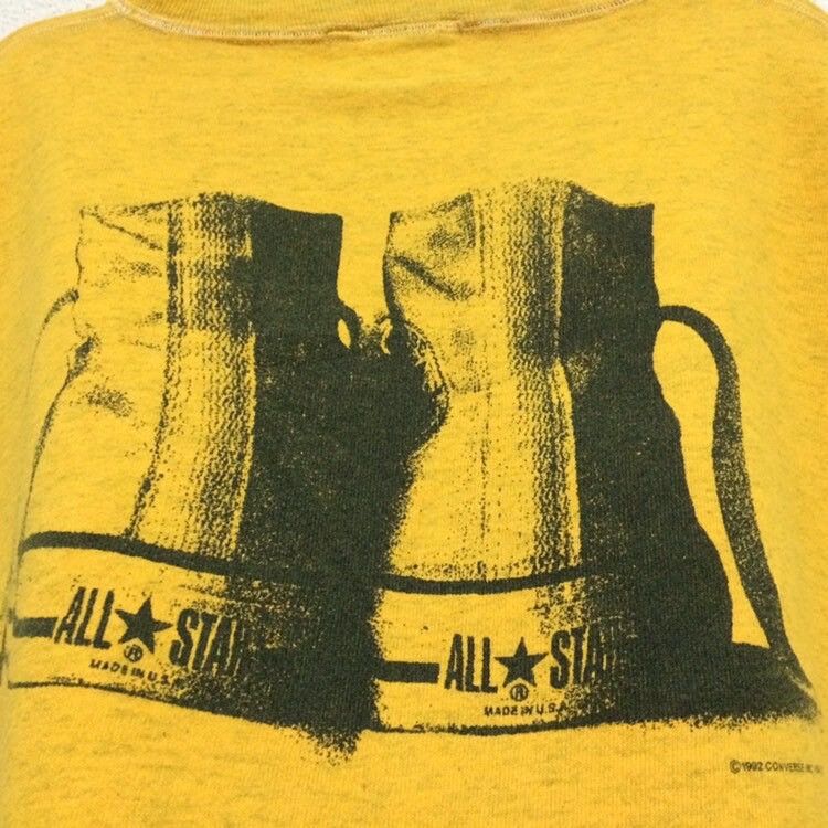 Converse Vtg 1992 Converse Chuck Taylor All star Square Label Shoes Size US M / EU 48-50 / 2 - 4 Thumbnail