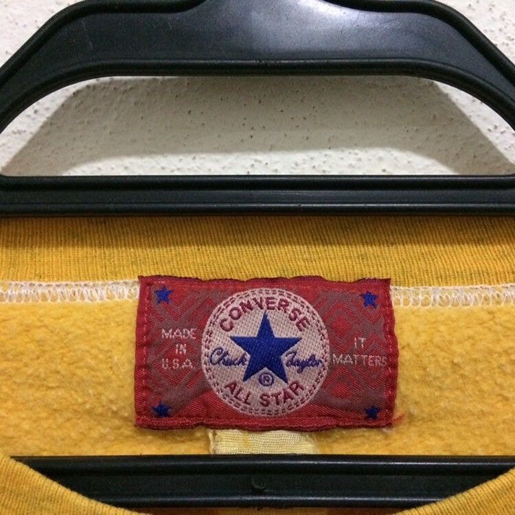 Converse Vtg 1992 Converse Chuck Taylor All star Square Label Shoes Size US M / EU 48-50 / 2 - 5 Thumbnail