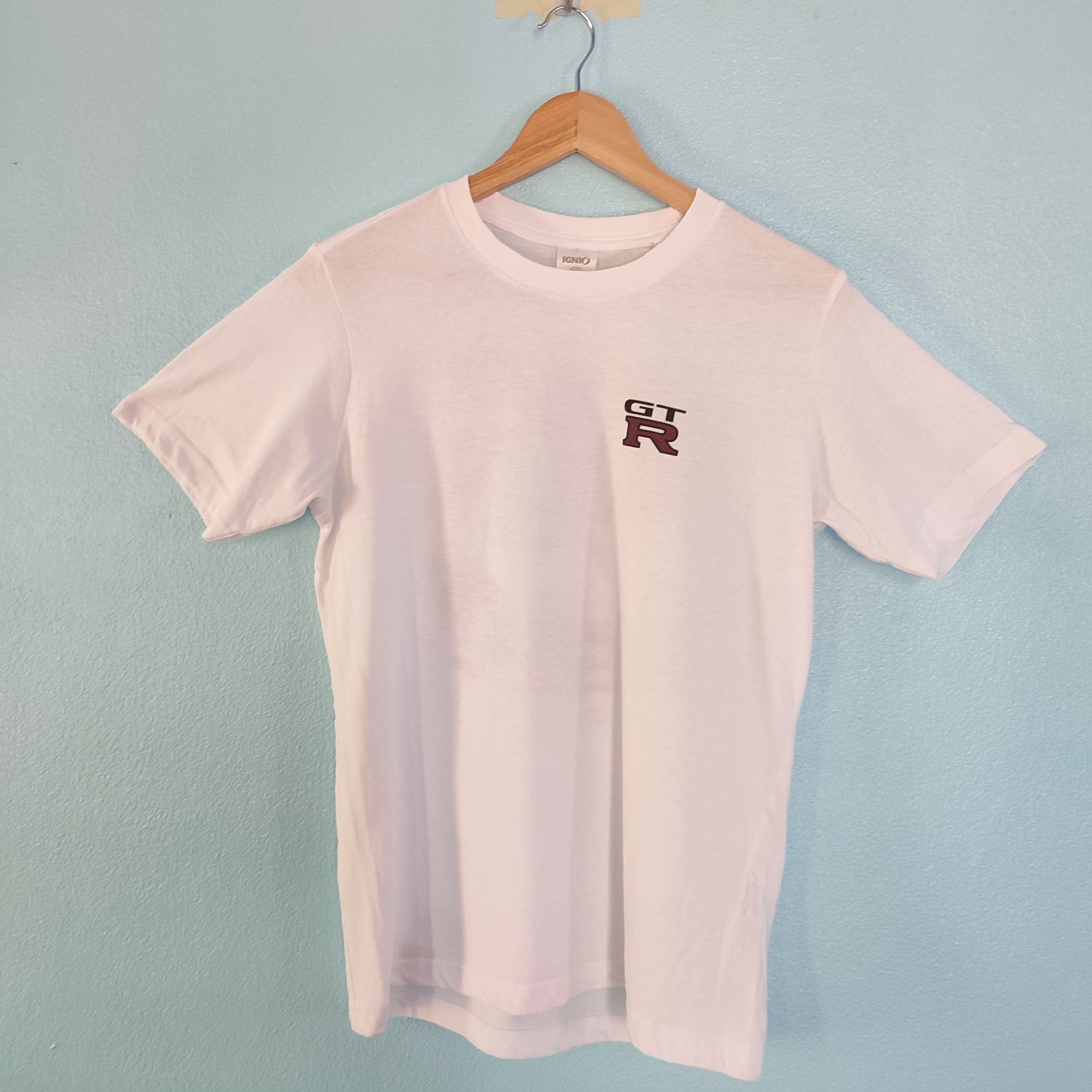Japanese Brand × Vintage NISSAN SKYLINE Racing Team Big Print Design Tshirt Size US M / EU 48-50 / 2 - 3 Thumbnail