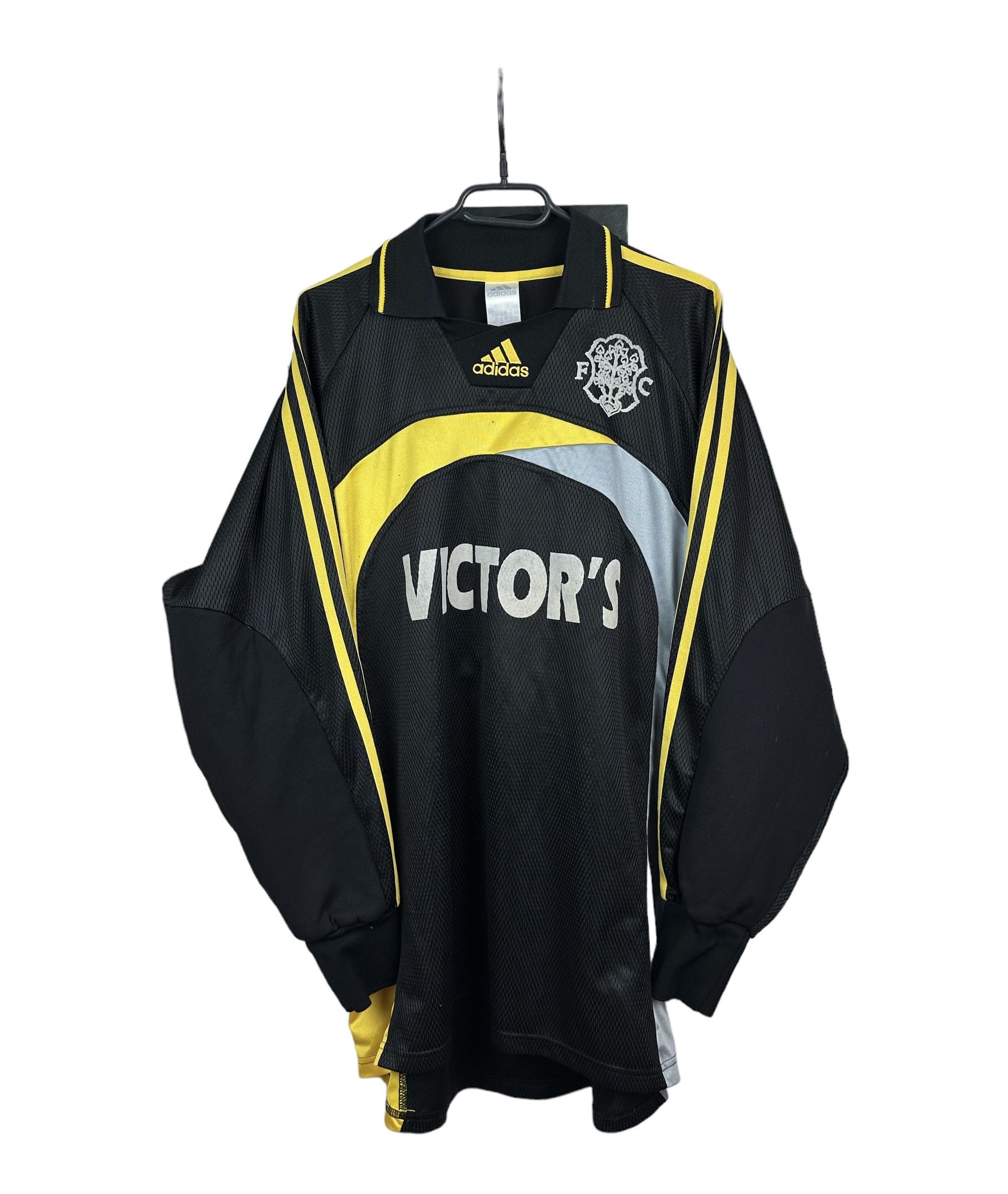 Adidas Vintage Adidas FC 08 Homburg Football Shirt Goalkeeper Y2K Size US XL / EU 56 / 4 - 1 Thumbnail