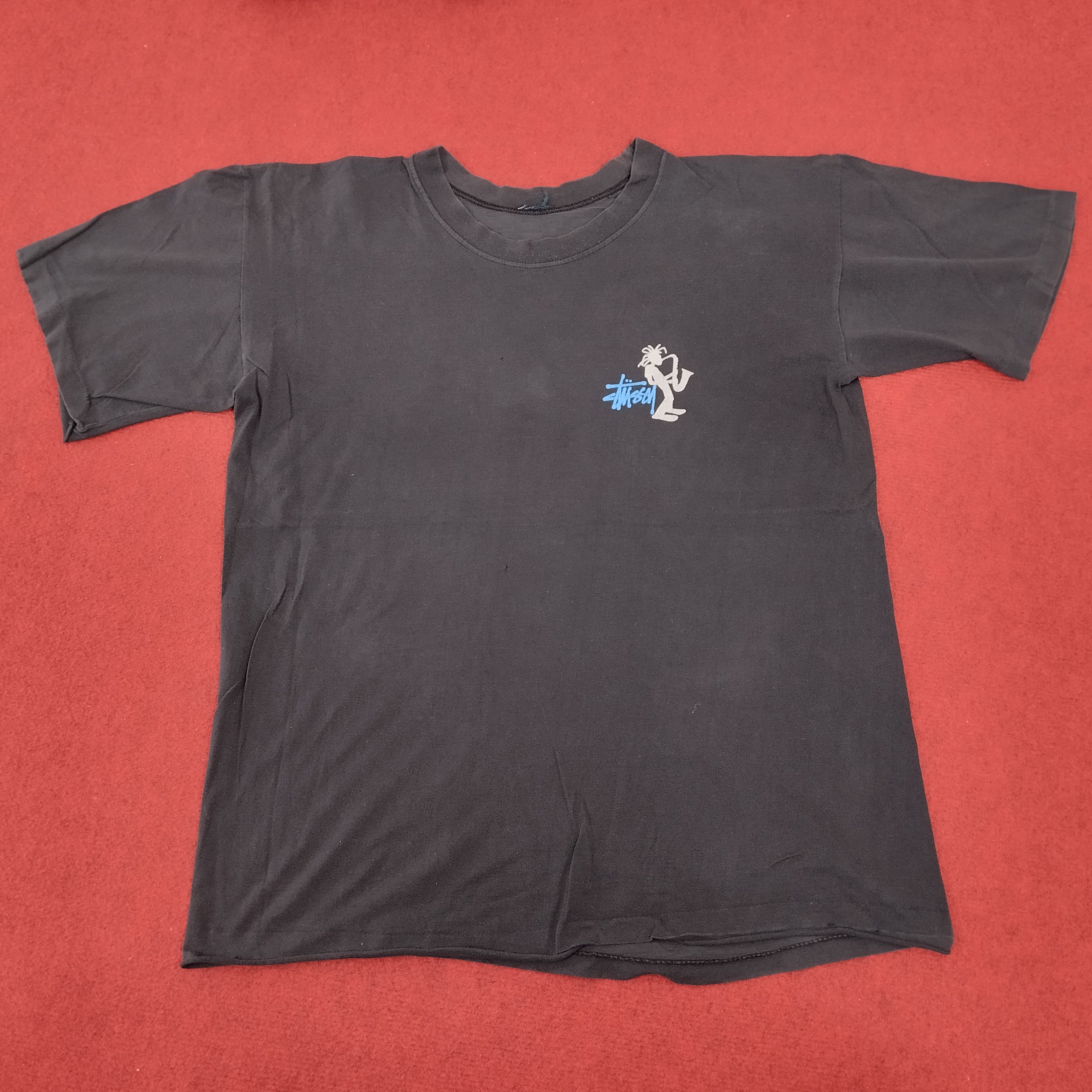 Stussy × Vintage STUSSY Streetwear Skateboard Vintage 90's Distressed Tshirt Size US L / EU 52-54 / 3 - 3 Thumbnail