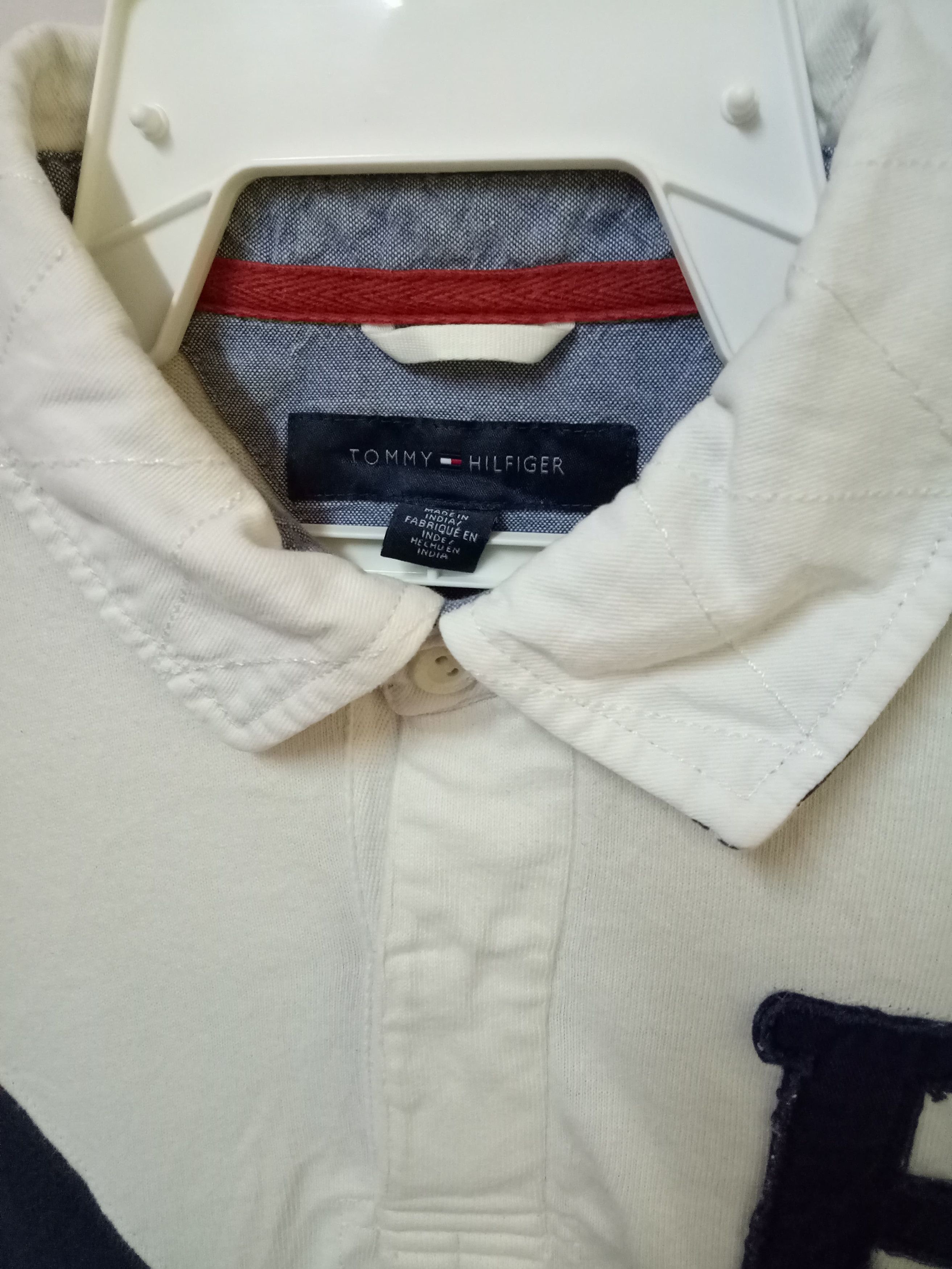 Tommy Hilfiger TOMMY HILFIGER Longsleeve hip hop rap polo shirt Size US M / EU 48-50 / 2 - 4 Thumbnail