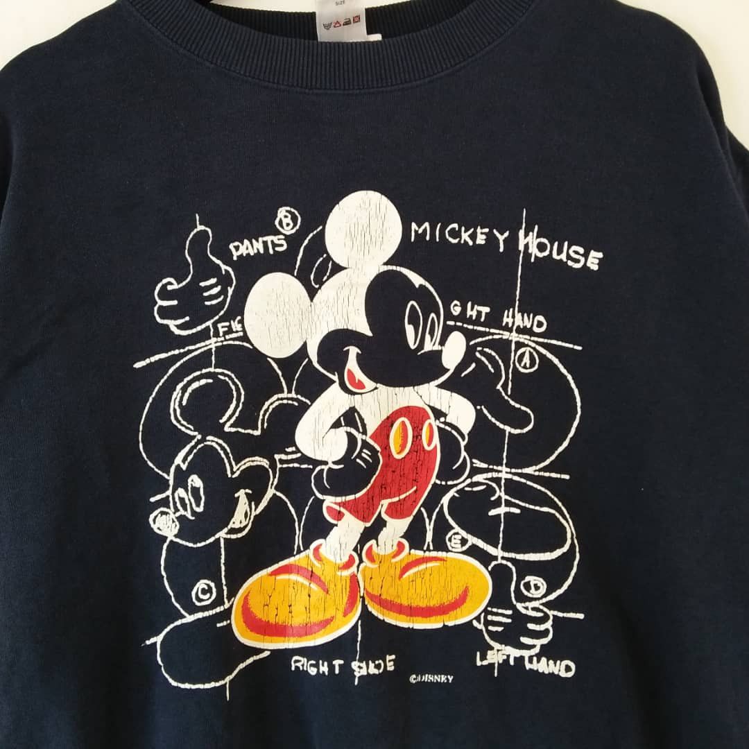 Mickey Mouse Vintage MICKEY MOUSE sweatshirt Size US M / EU 48-50 / 2 - 4 Thumbnail