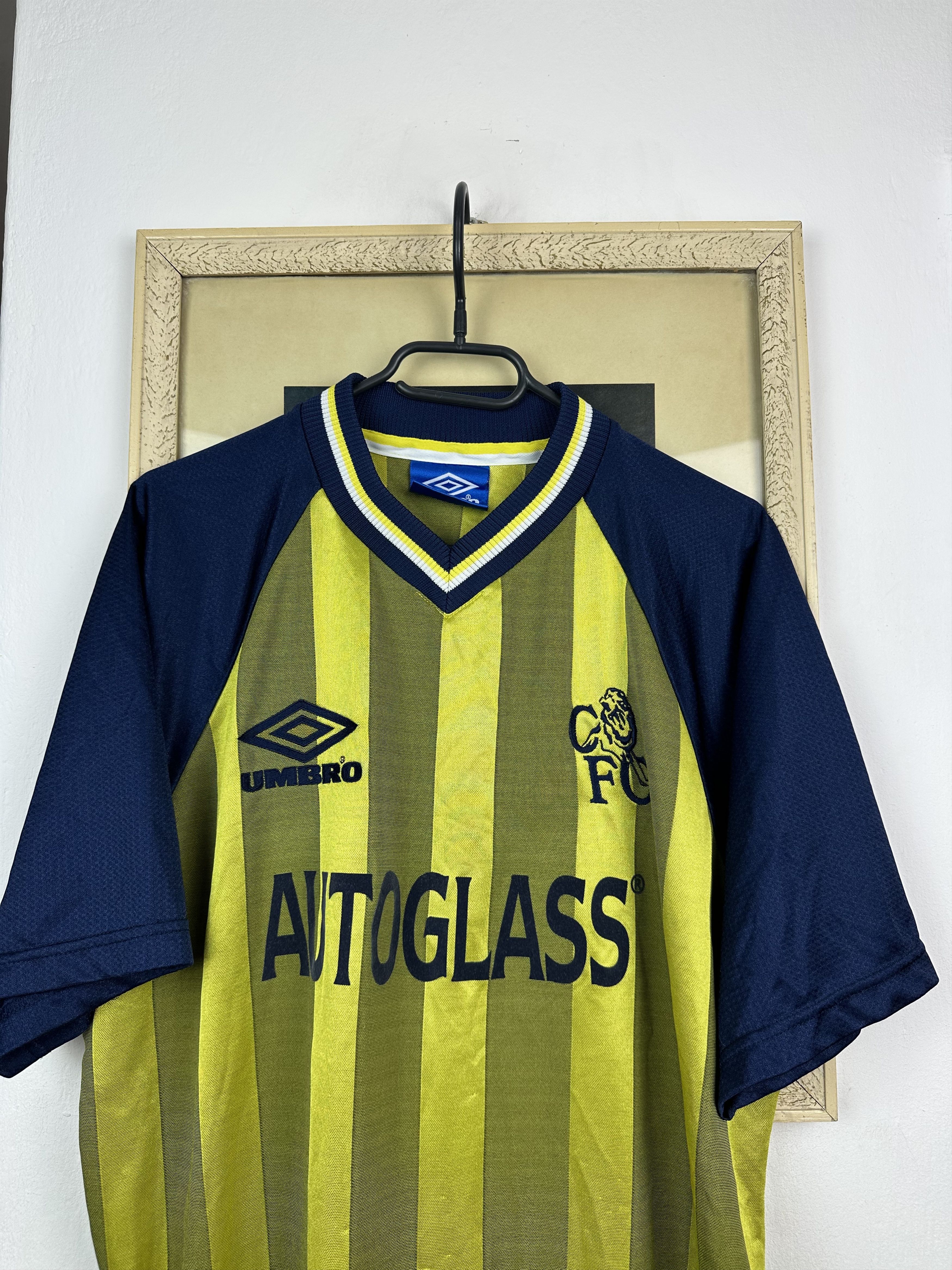 Umbro Chelsea Third football shirt 1998 Soccer Tee Rare Y2K Drill Size US M / EU 48-50 / 2 - 2 Thumbnail