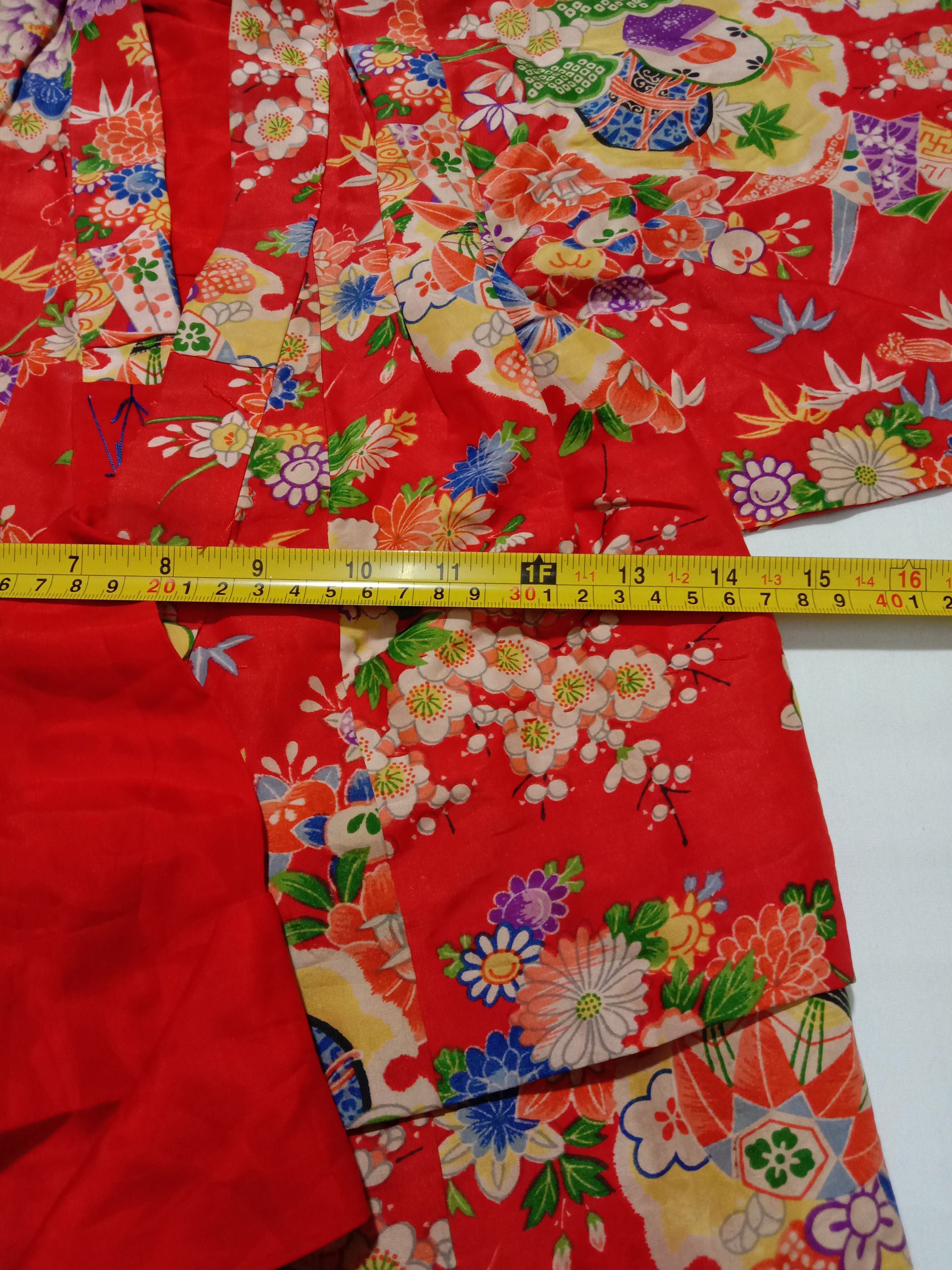 Edition Japan Silk Kimono Japanese Yukata Haori Tomesode Cardigan Size XXS / US 00 / IT 34 - 4 Thumbnail