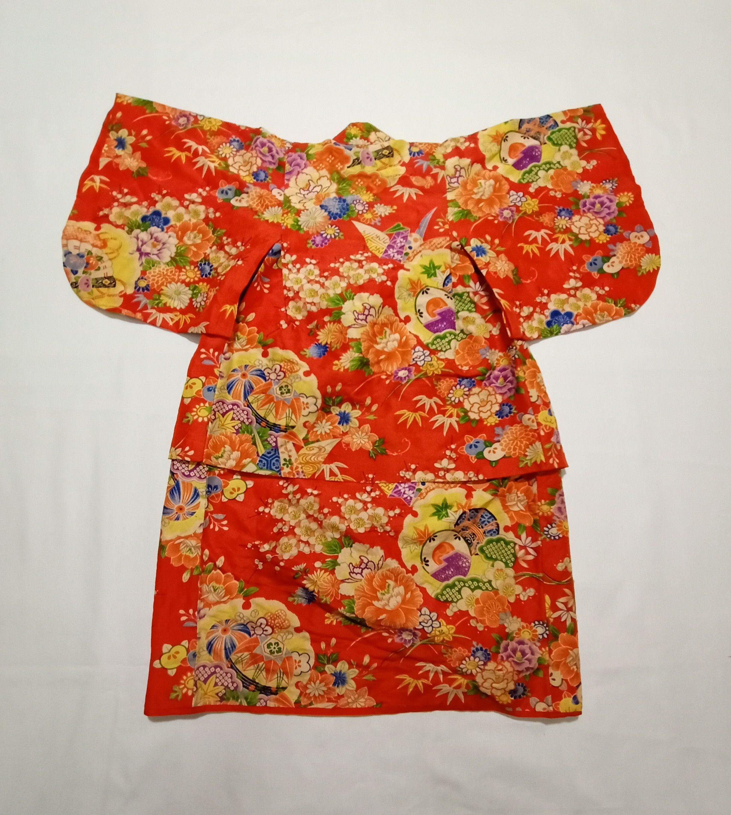 Edition Japan Silk Kimono Japanese Yukata Haori Tomesode Cardigan Size XXS / US 00 / IT 34 - 2 Thumbnail