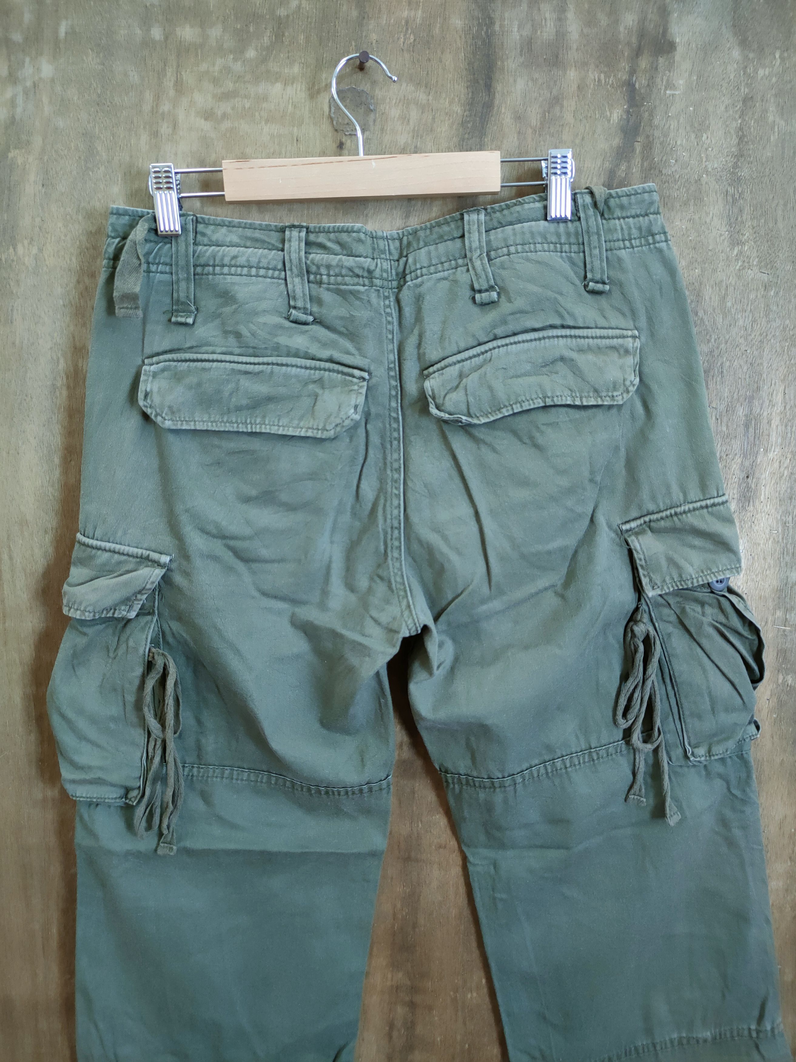 Japanese Brand DL Browny japan multipocket tactical cargo pants #46-362 Size US 31 - 9 Thumbnail