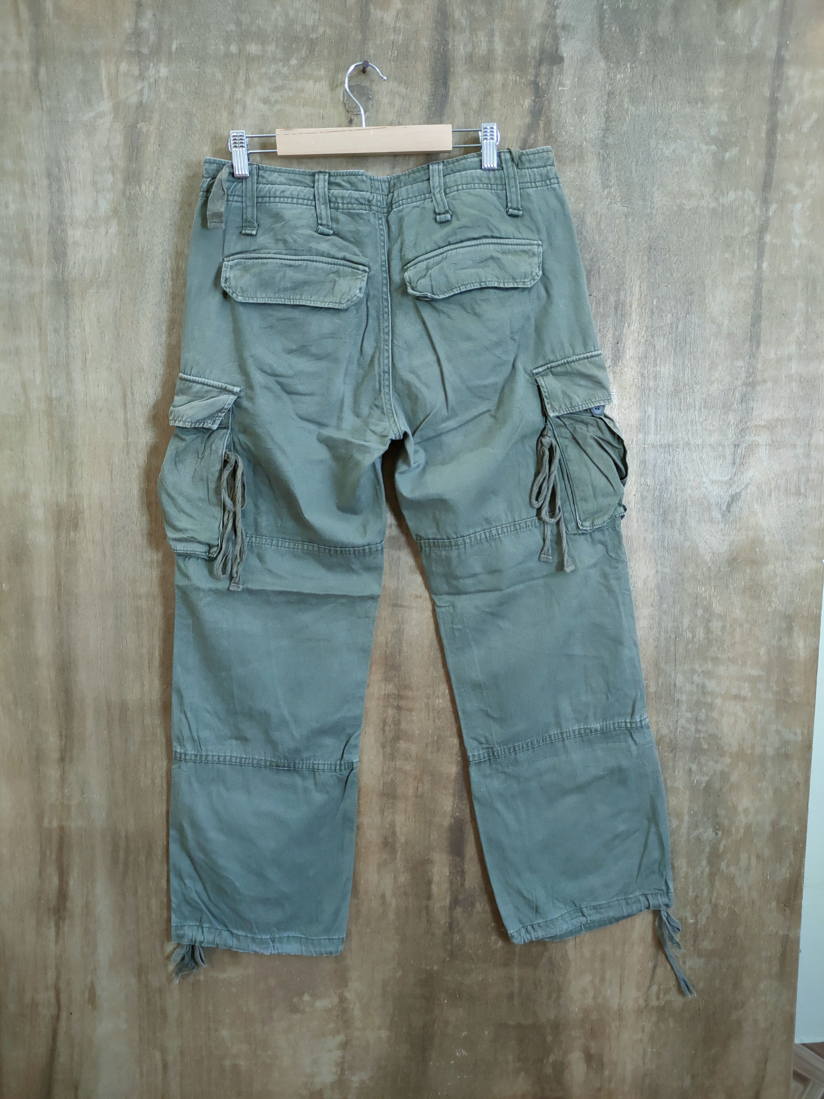 Japanese Brand DL Browny japan multipocket tactical cargo pants #46-362 Size US 31 - 7 Thumbnail