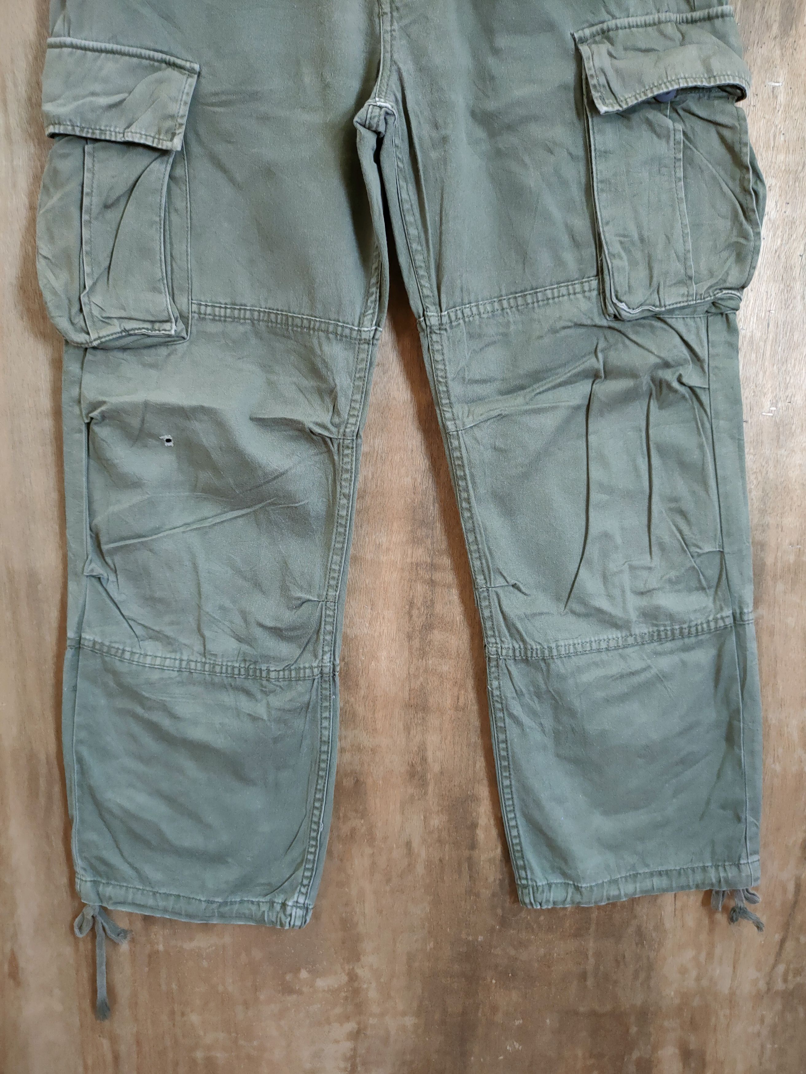 Japanese Brand DL Browny japan multipocket tactical cargo pants #46-362 Size US 31 - 2 Thumbnail