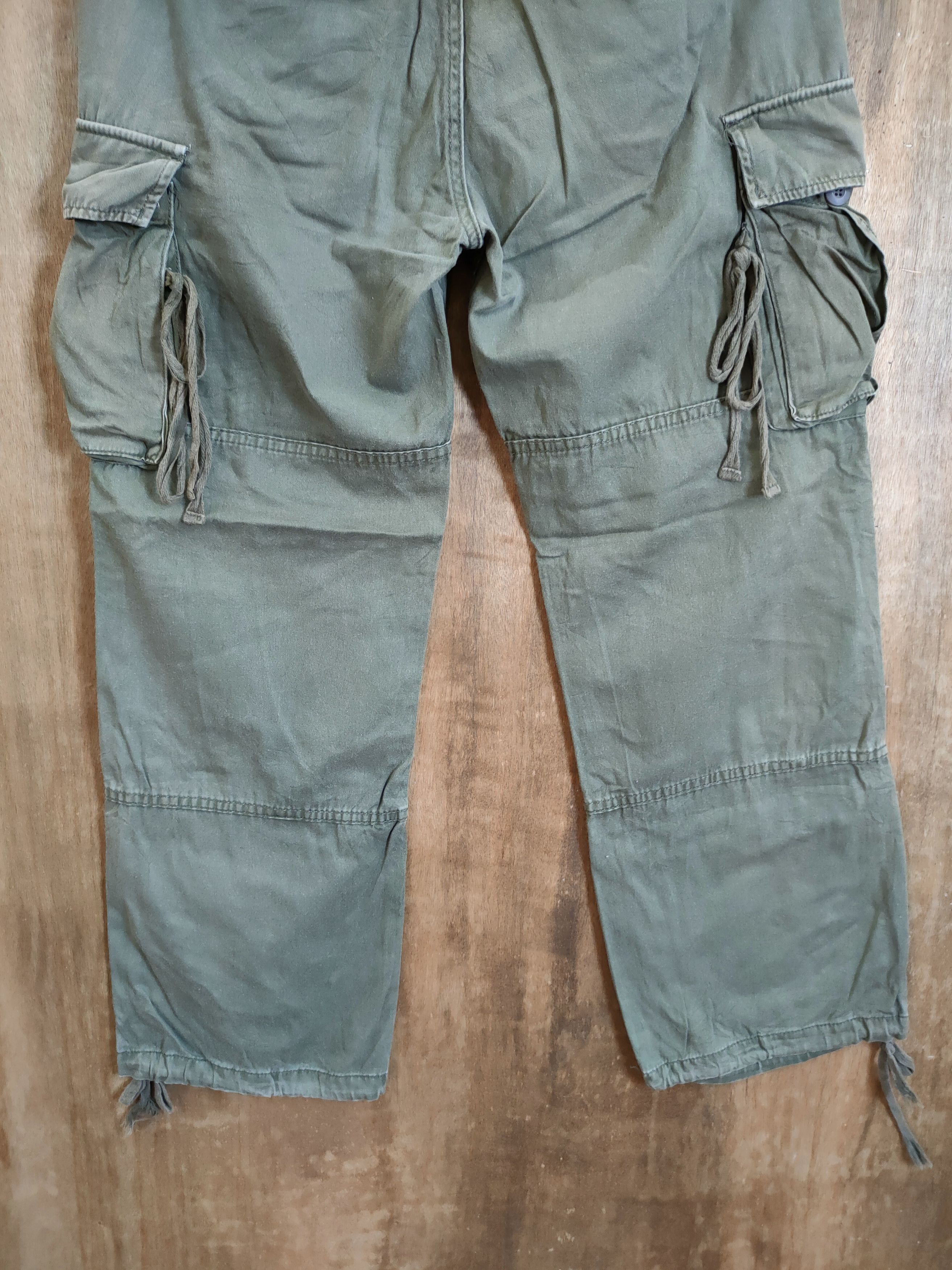 Japanese Brand DL Browny japan multipocket tactical cargo pants #46-362 Size US 31 - 8 Thumbnail