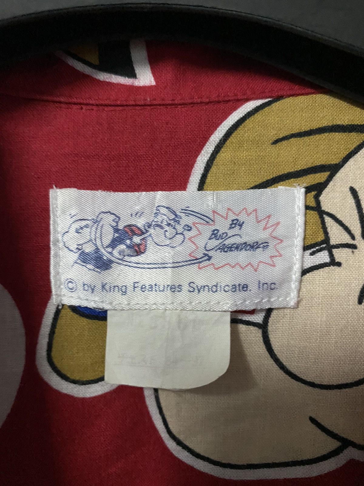 🔥VINTAGE POPEYE FULL PRINT SHIRT NICE STYLE
