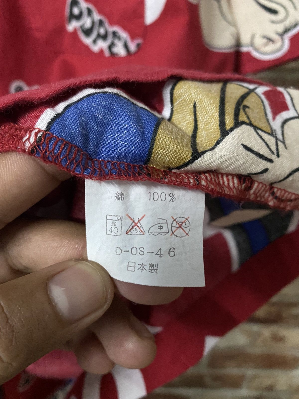 🔥VINTAGE POPEYE FULL PRINT SHIRT NICE STYLE