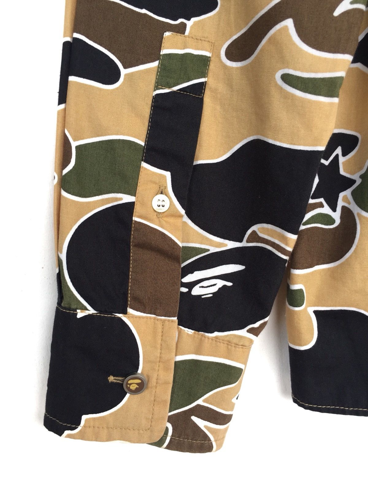 Bape Star Camo BD Shirt Size US M / EU 48-50 / 2 - 9 Thumbnail