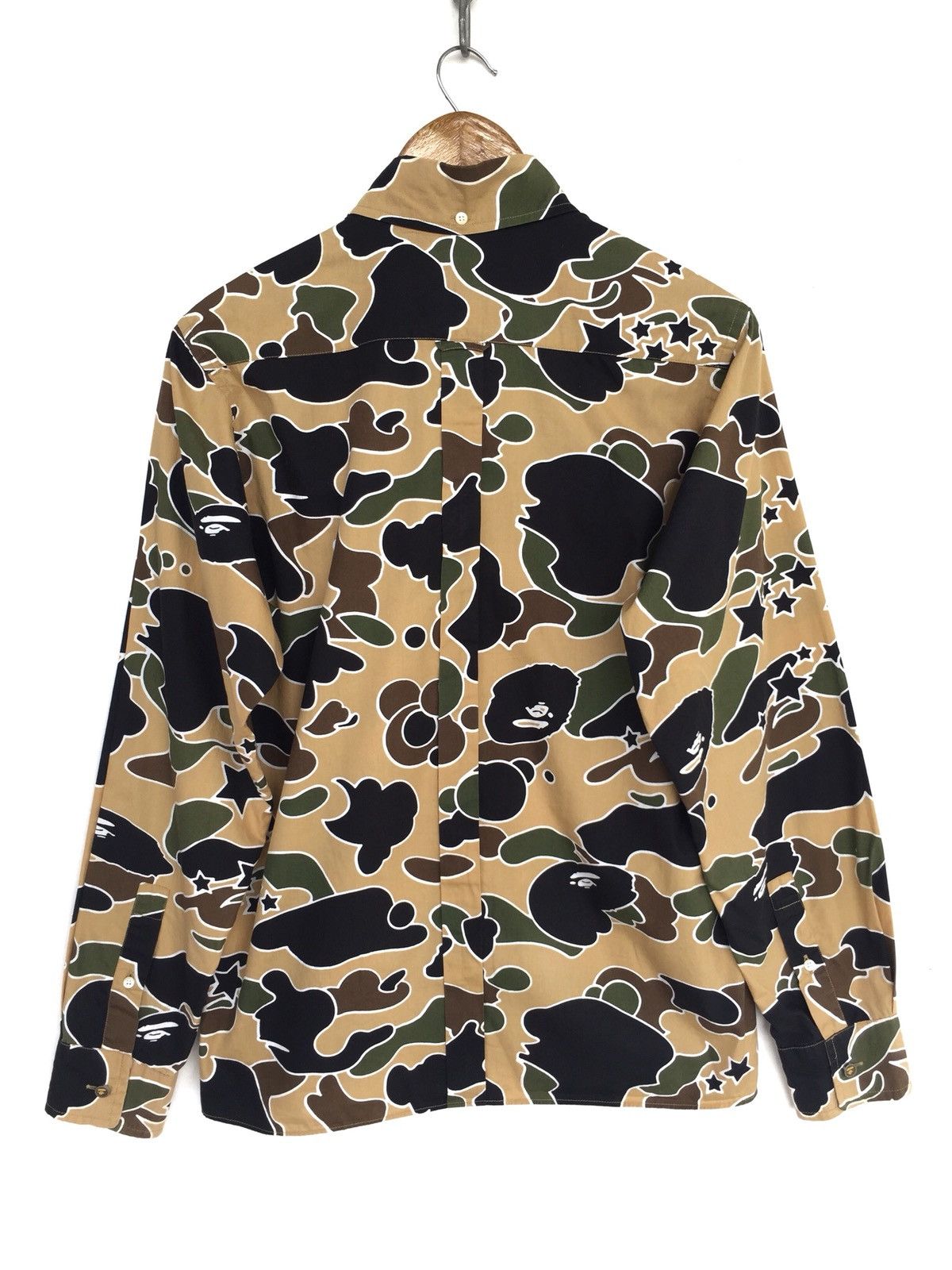 Bape Star Camo BD Shirt Size US M / EU 48-50 / 2 - 6 Thumbnail