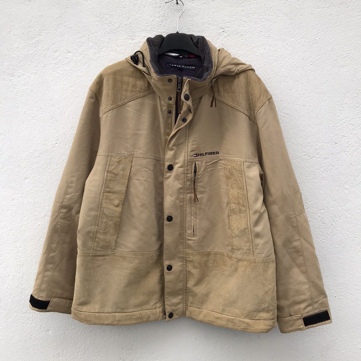 Tommy Hilfiger × Vintage Vintage Tommy Hilfiger Parkas Jacket Size US XL / EU 56 / 4 - 2 Thumbnail