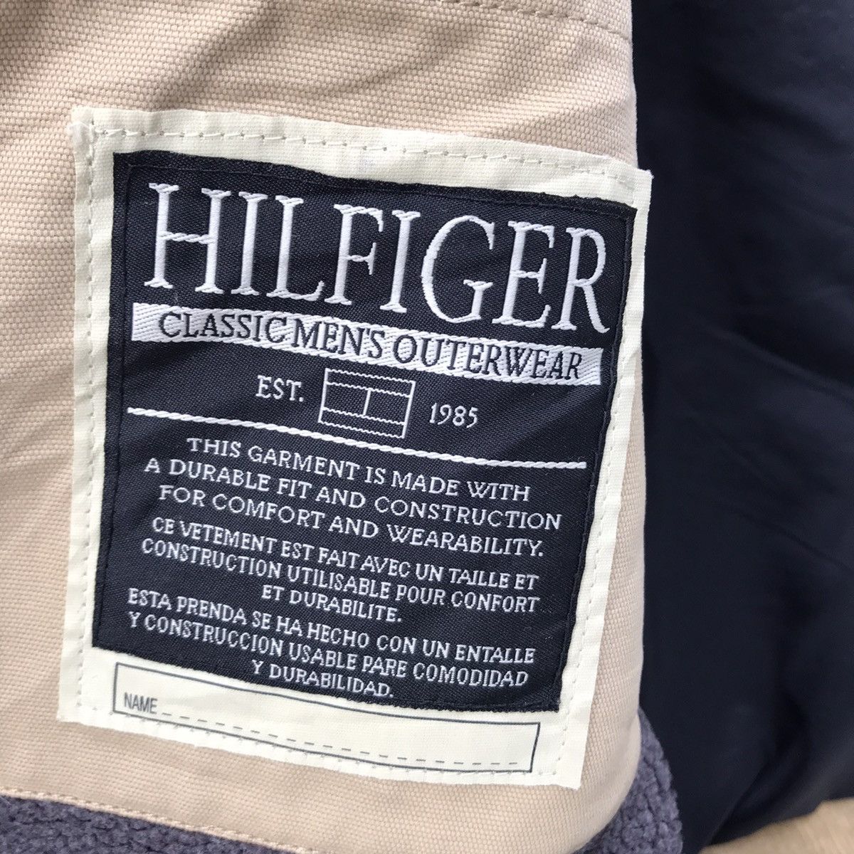 Tommy Hilfiger × Vintage Vintage Tommy Hilfiger Parkas Jacket Size US XL / EU 56 / 4 - 6 Thumbnail