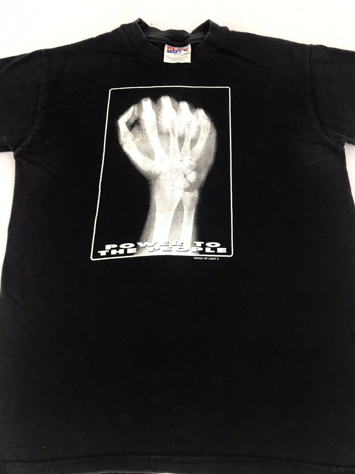 Band Tees Vintage 90s Power to the people Wings of Light Tee T-shirt Size S / US 4 / IT 40 - 3 Thumbnail