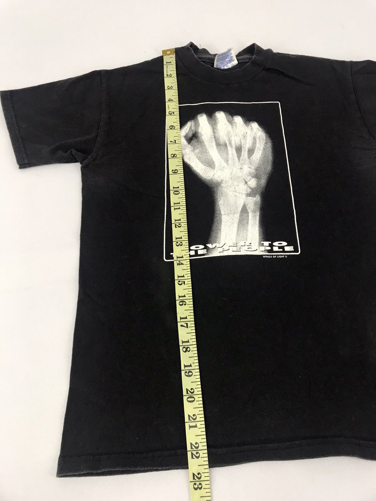 Band Tees Vintage 90s Power to the people Wings of Light Tee T-shirt Size S / US 4 / IT 40 - 9 Thumbnail