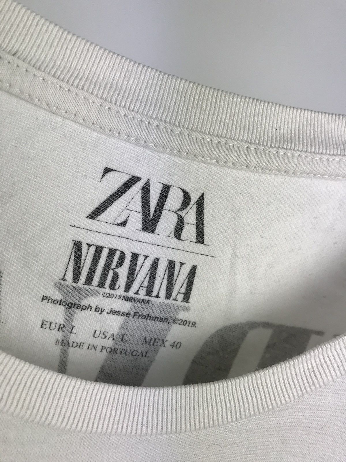 Nirvana Nirvana T-shirt Kurt cobain band tee rock size Large Size US L / EU 52-54 / 3 - 4 Thumbnail