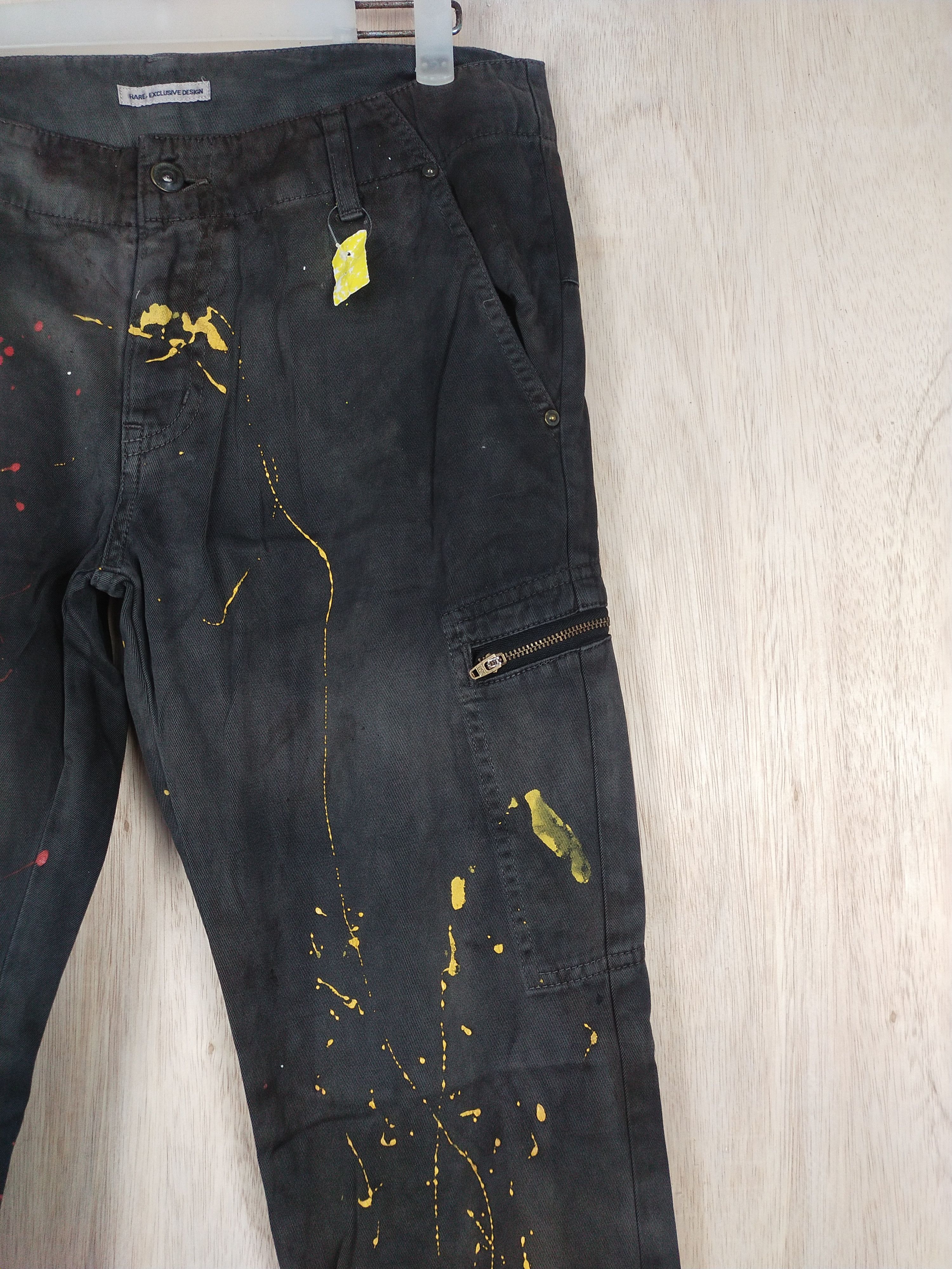 HARE × Japanese Brand Hare reworked multipocket painter utility Cargo Pants #3445 Size US 31 - 5 Thumbnail