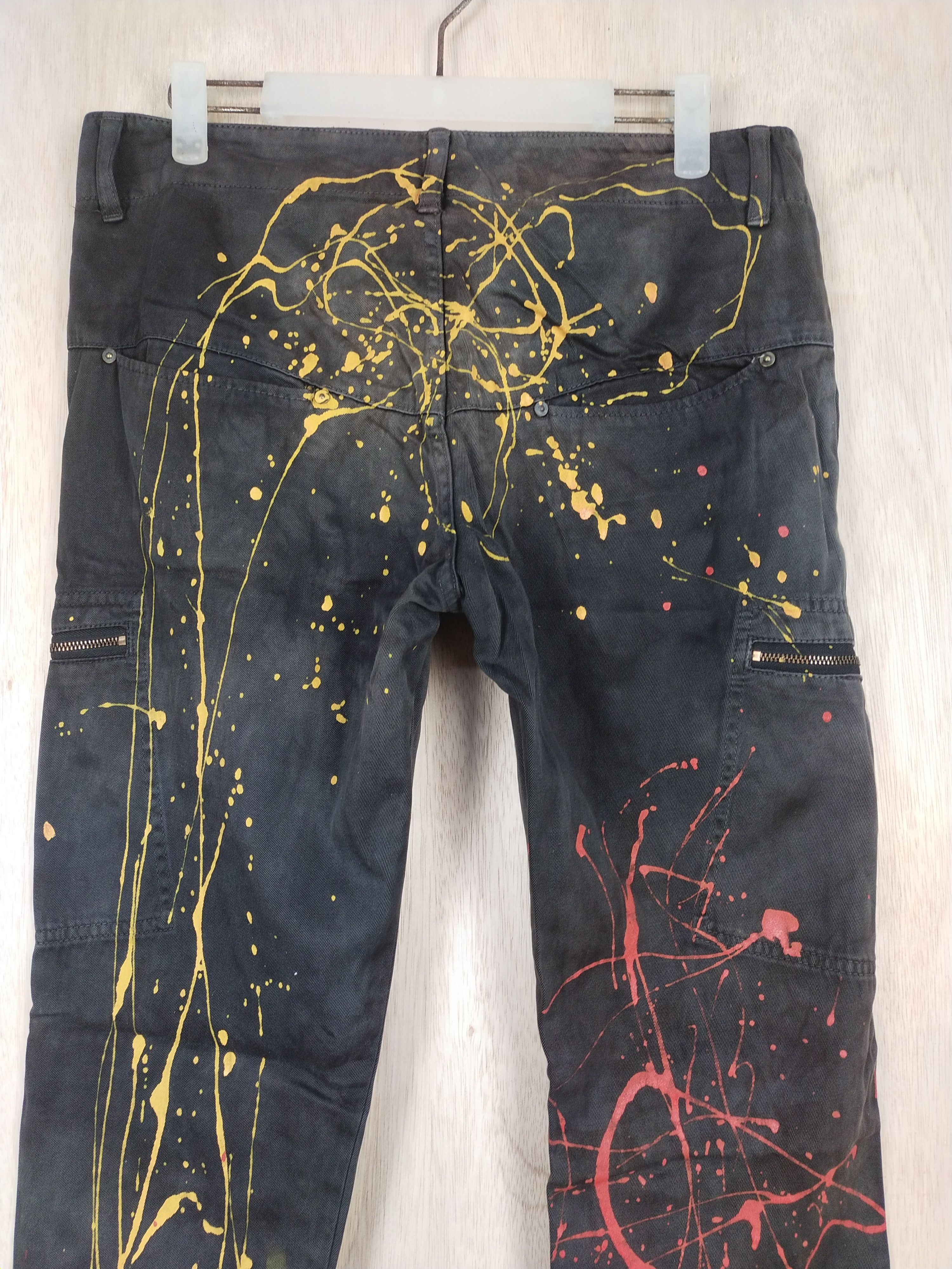 HARE × Japanese Brand Hare reworked multipocket painter utility Cargo Pants #3445 Size US 31 - 9 Thumbnail