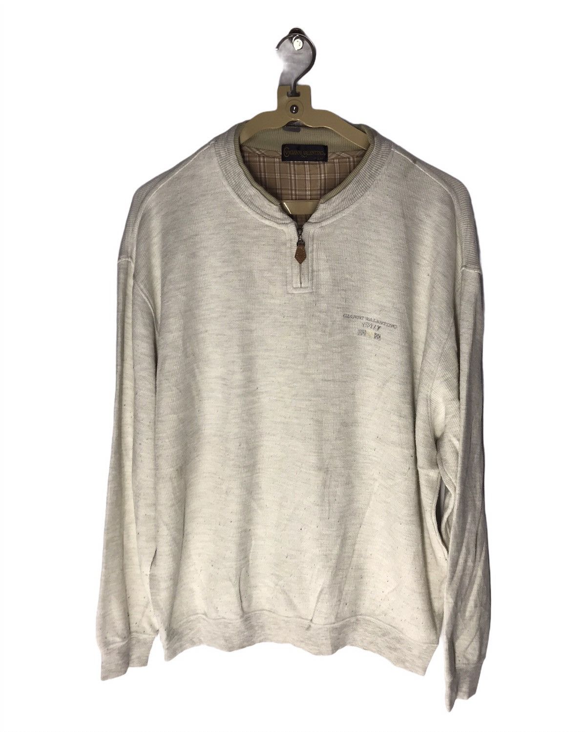Gianni Valentino × Valentino Gianni Valentino half zipper sweatshirt Size US L / EU 52-54 / 3 - 1 Thumbnail