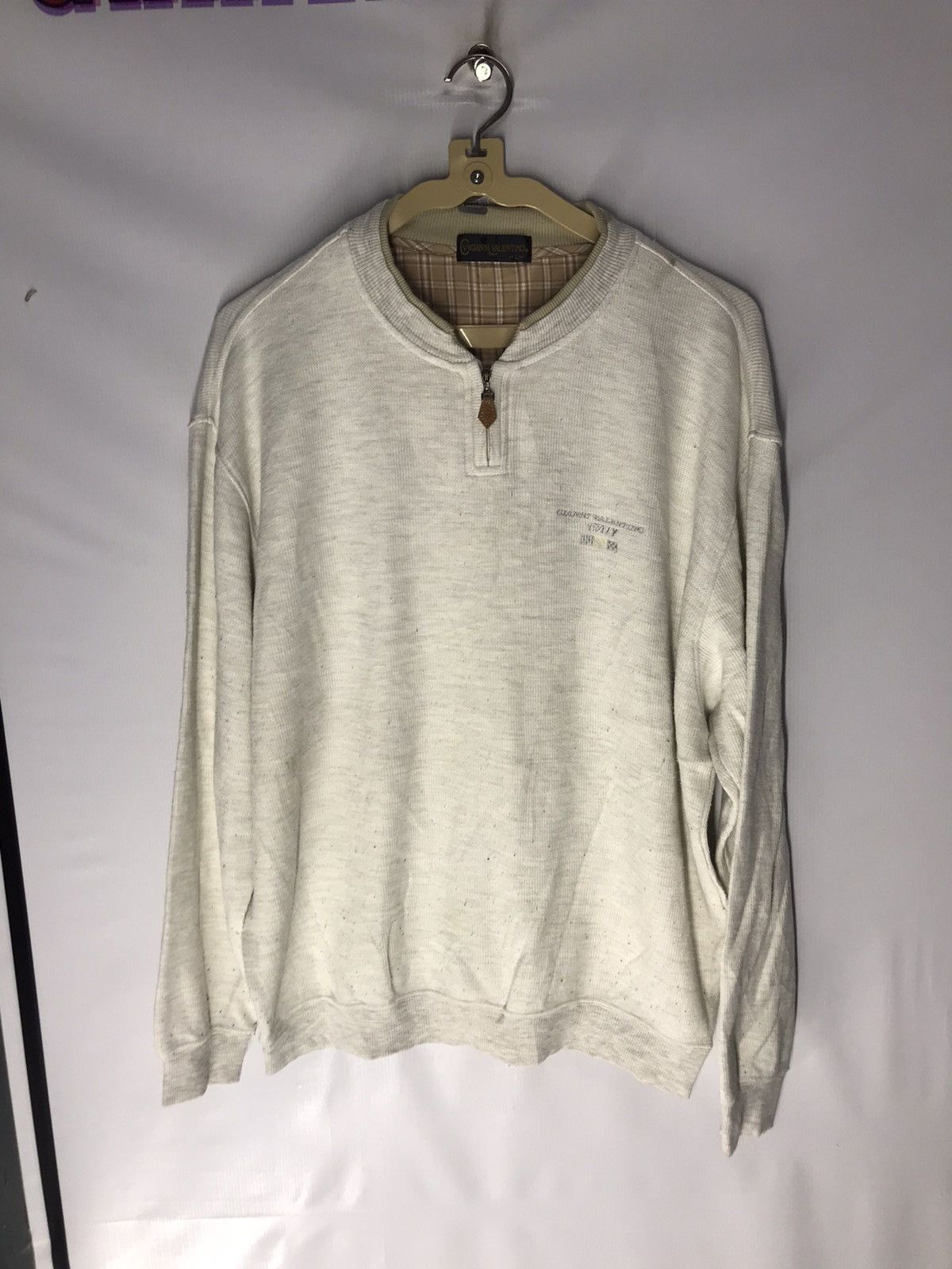 Gianni Valentino × Valentino Gianni Valentino half zipper sweatshirt Size US L / EU 52-54 / 3 - 6 Thumbnail
